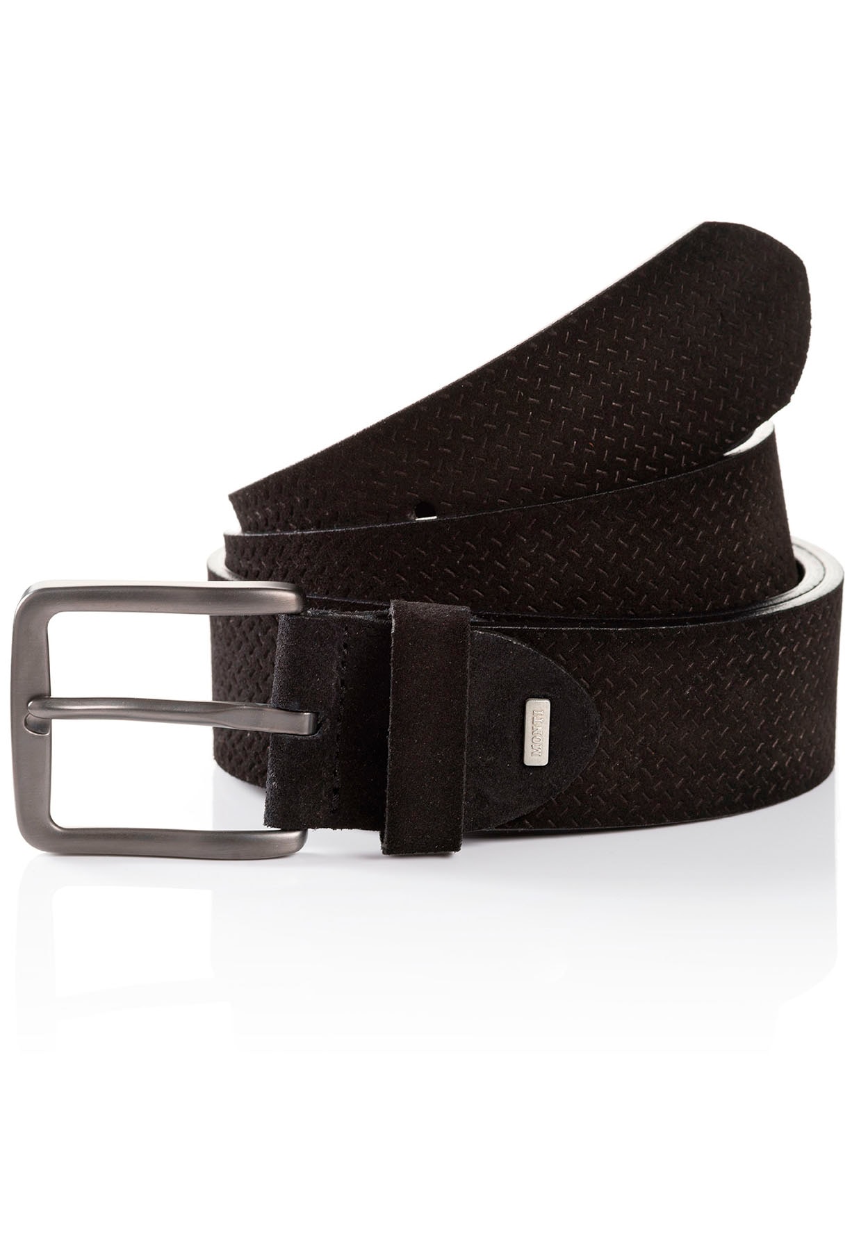 MONTI Synthetikgürtel "BILBAO" 4 cm breit, Jeans-Casual, kürzbar günstig online kaufen