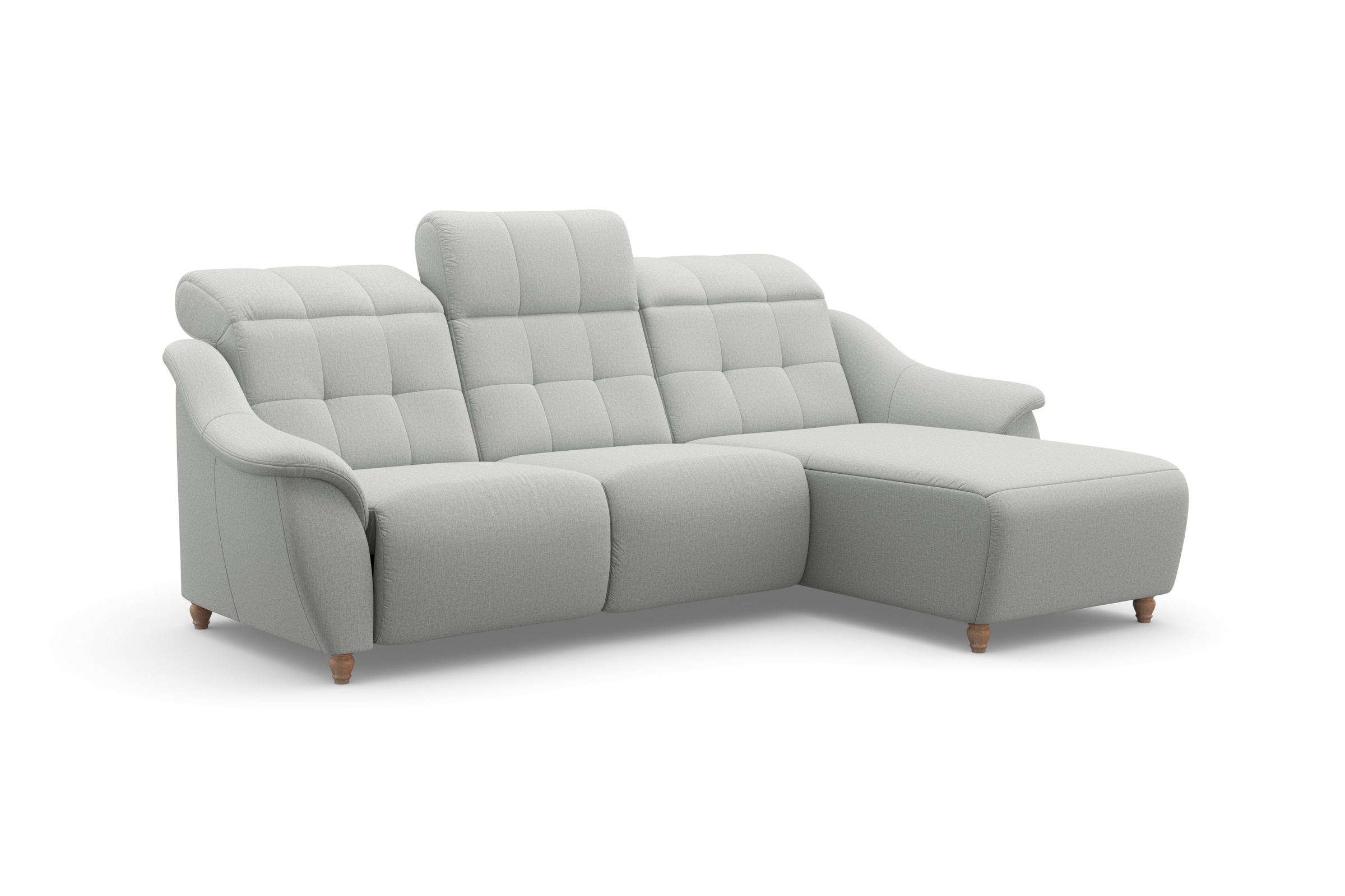 Home affaire Ecksofa »Boston L-Form«, (2 St.), Kopfteilverstellung an jeder Sitzfläche, wahlweise Relaxfunktion