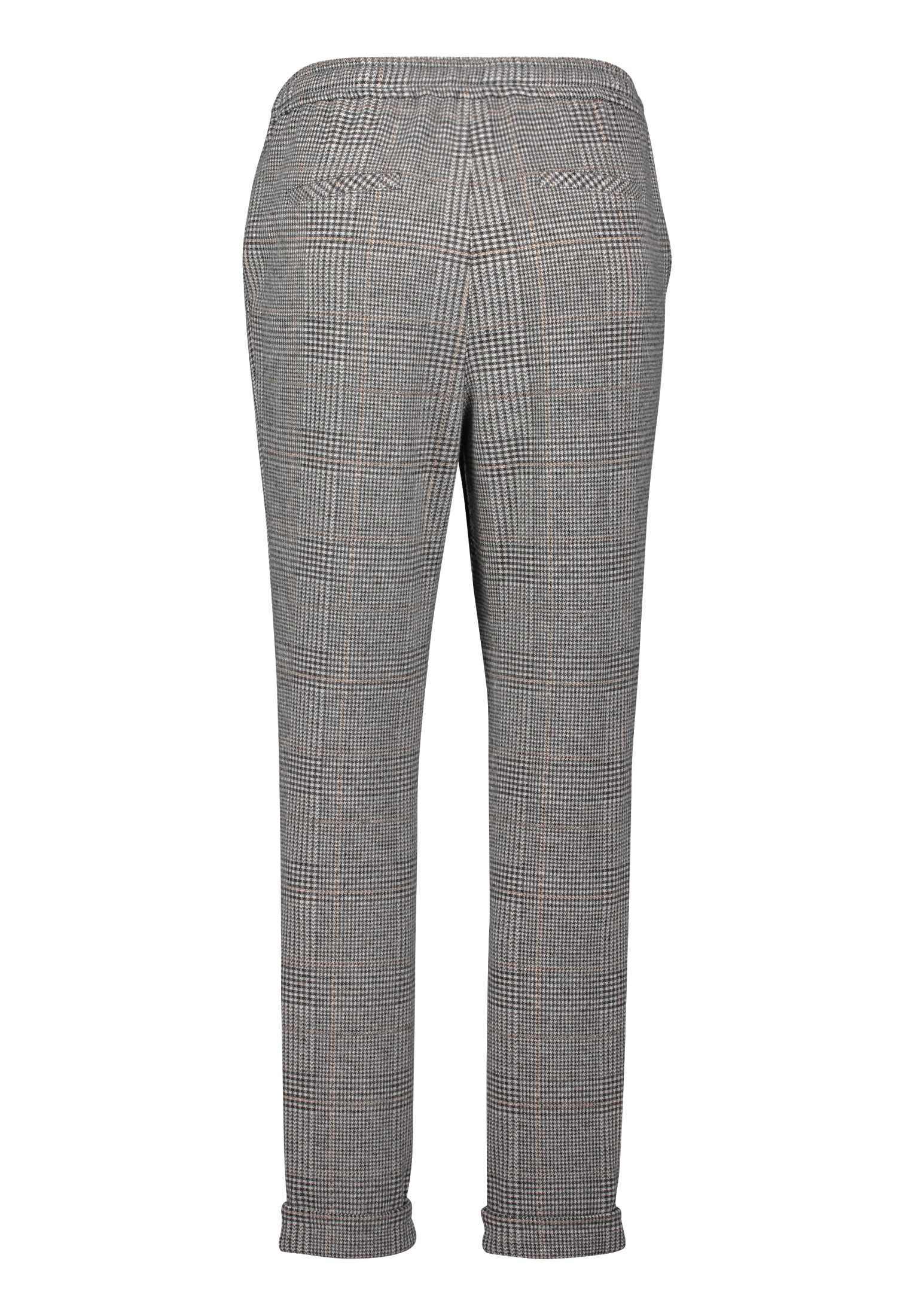 Thumbnail - Betty&Co Bundfaltenhose "Damen Karo-Hose mit Bindegürtel"