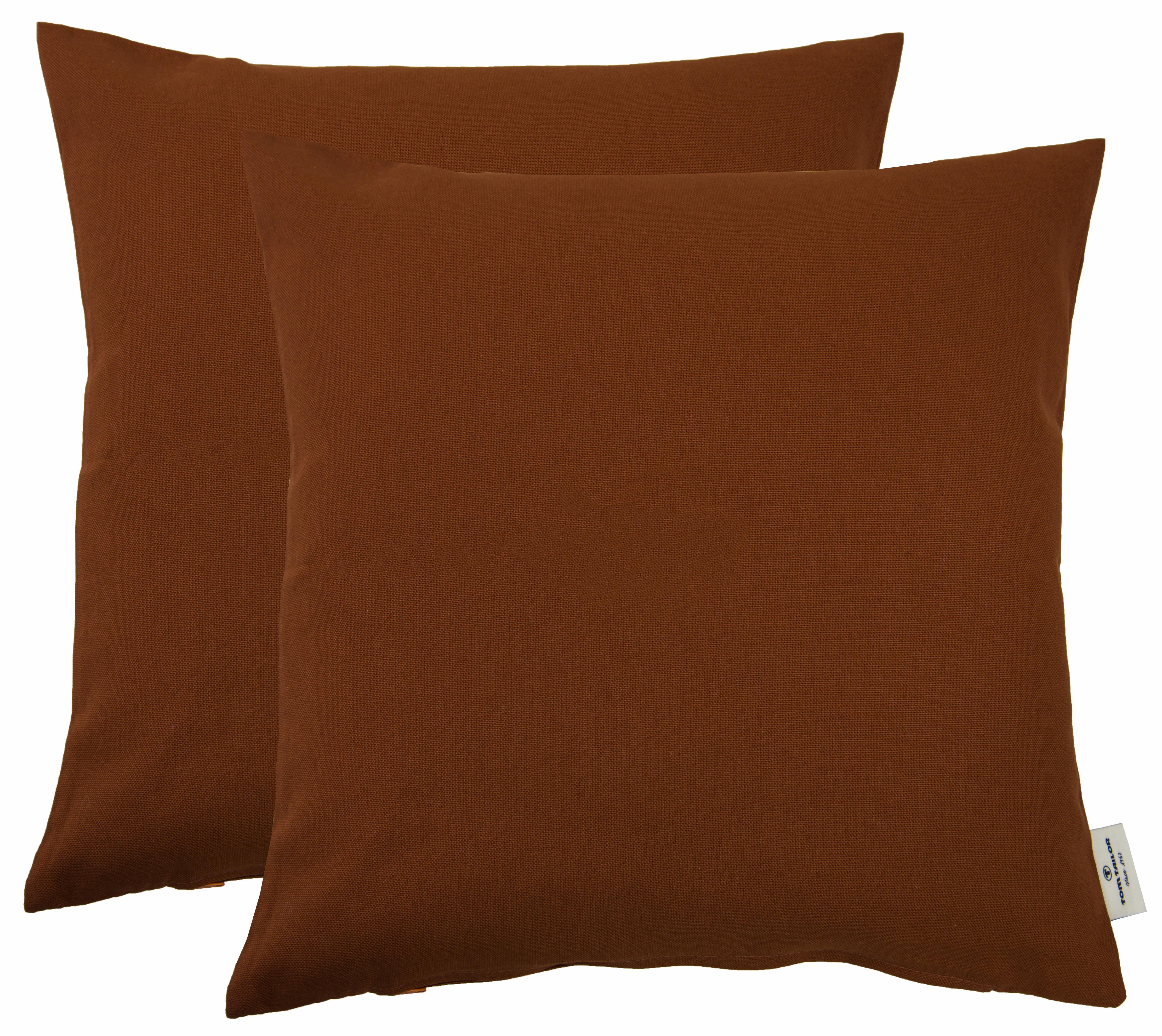 TOM TAILOR HOME 1100000002199 "Dove" unifarben, Kissenhüllen ohne Füllung, 2er Pack