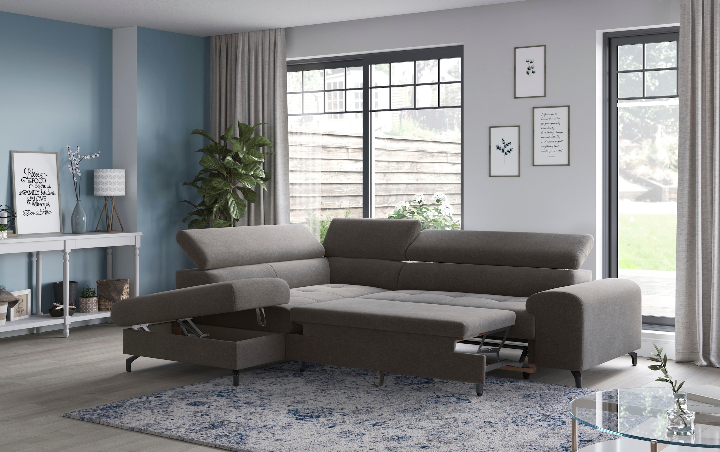 COTTA Ecksofa »Aura«