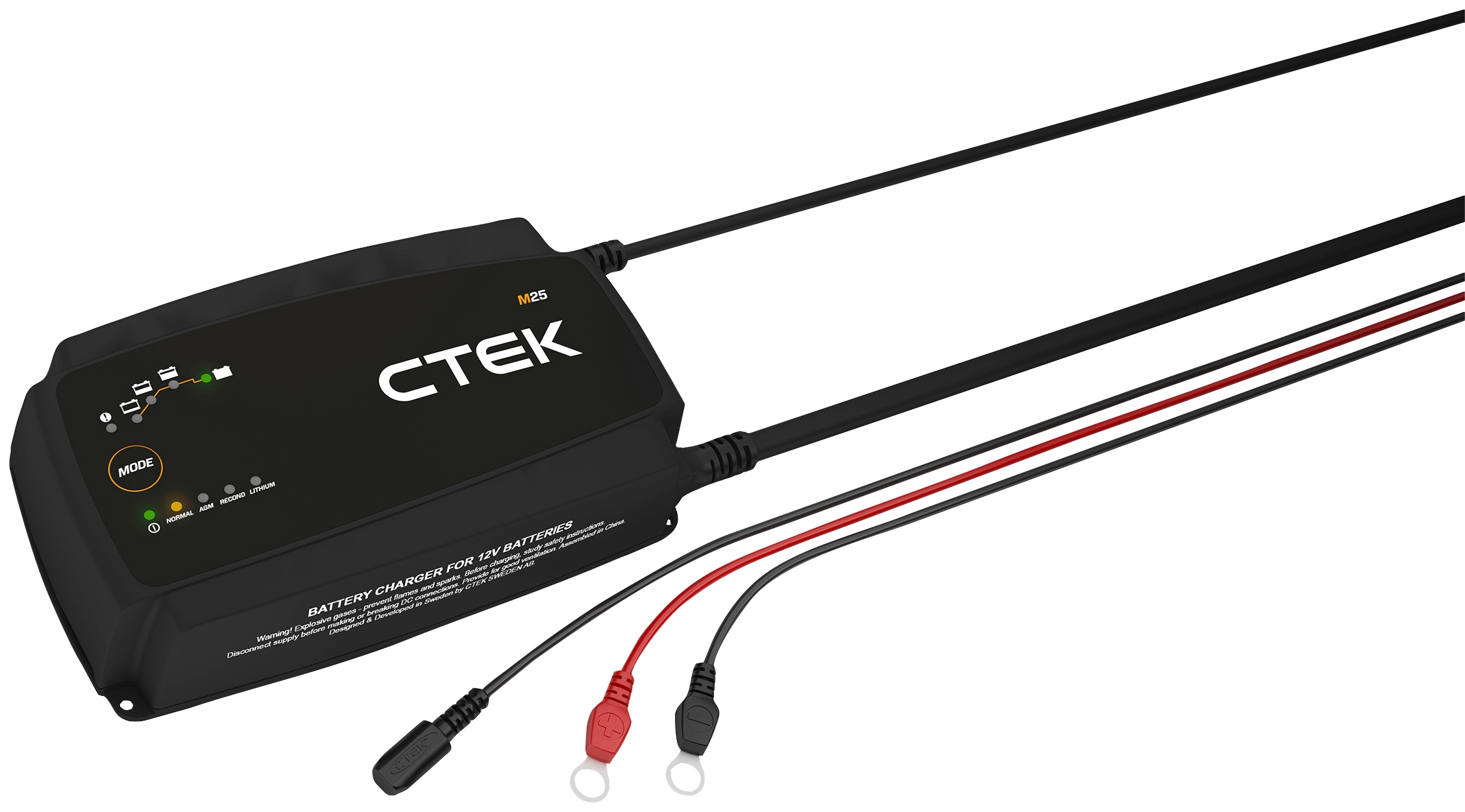 CTEK Batterie-Ladegerät »M25«, Vollautomatisch und einfach zu bedienen