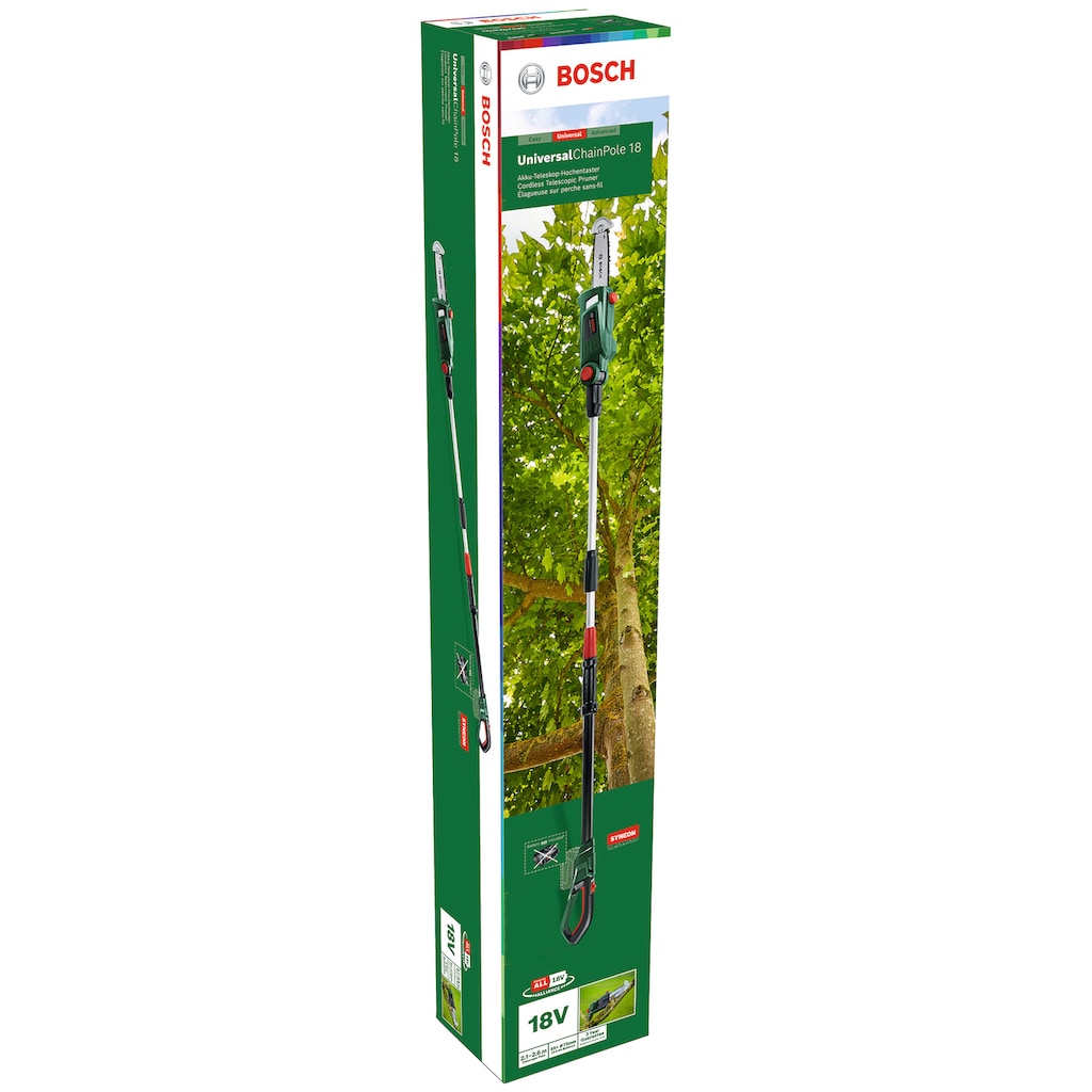 Bosch Home & Garden Akku-Hochentaster »UniversalChainPole 18«