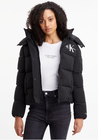 Calvin Klein Jeans Outdoorjacke »MONOLOGO MW SHORT PUFFER«, mit Calvin Klein... kaufen