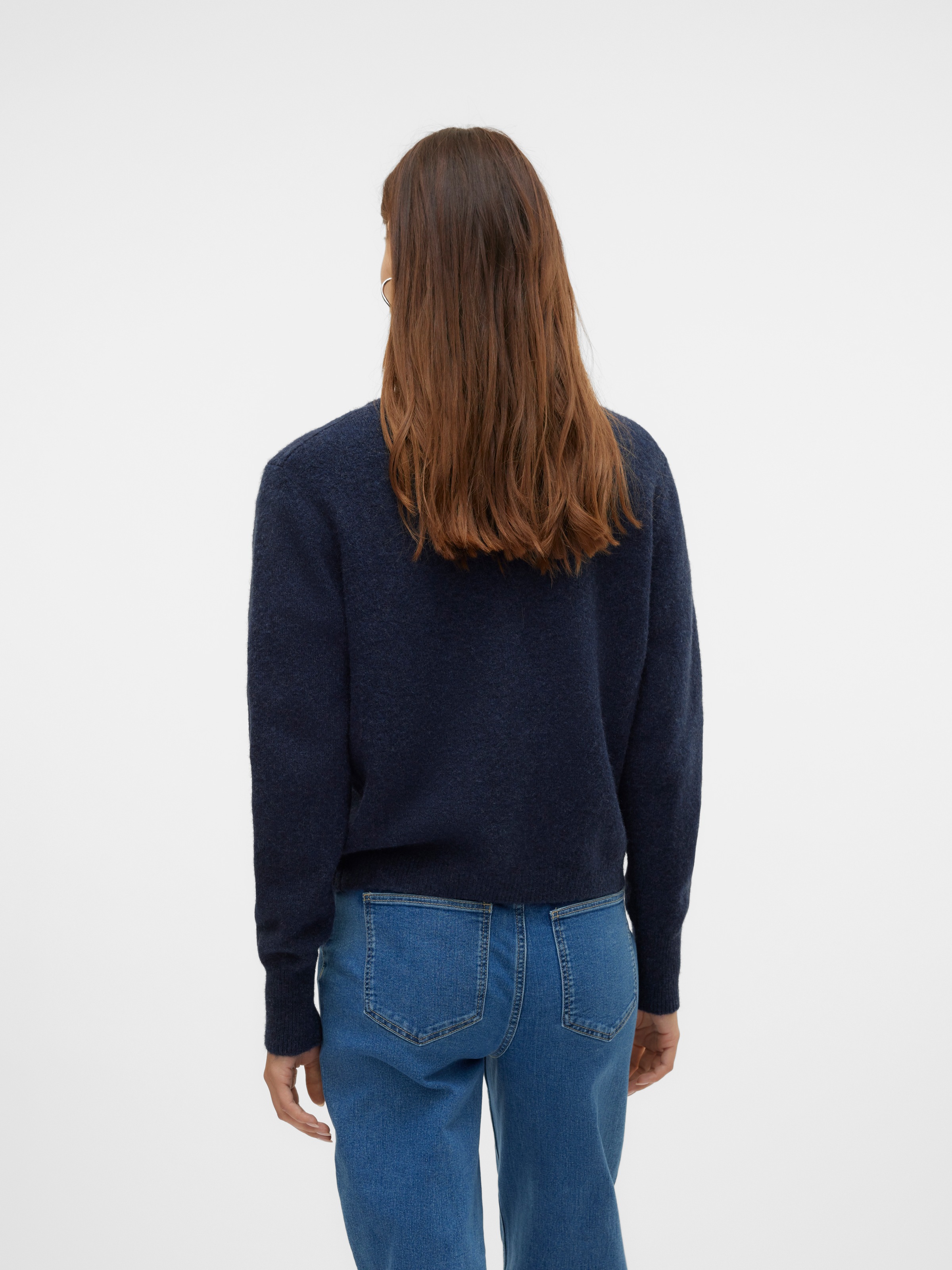 Vero Moda Strickjacke »VMFIONA LS SHORT BUTTON CARDIGAN GA BOO«