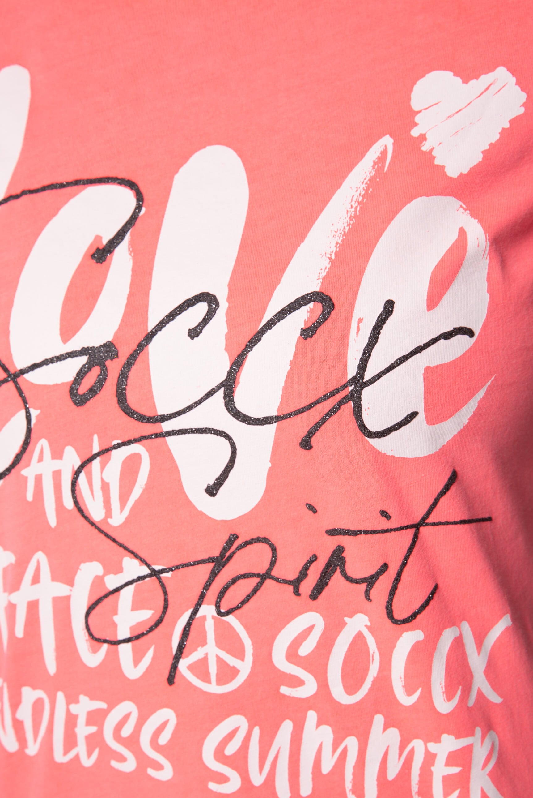 SOCCX Rundhalsshirt, aus Baumwolle
