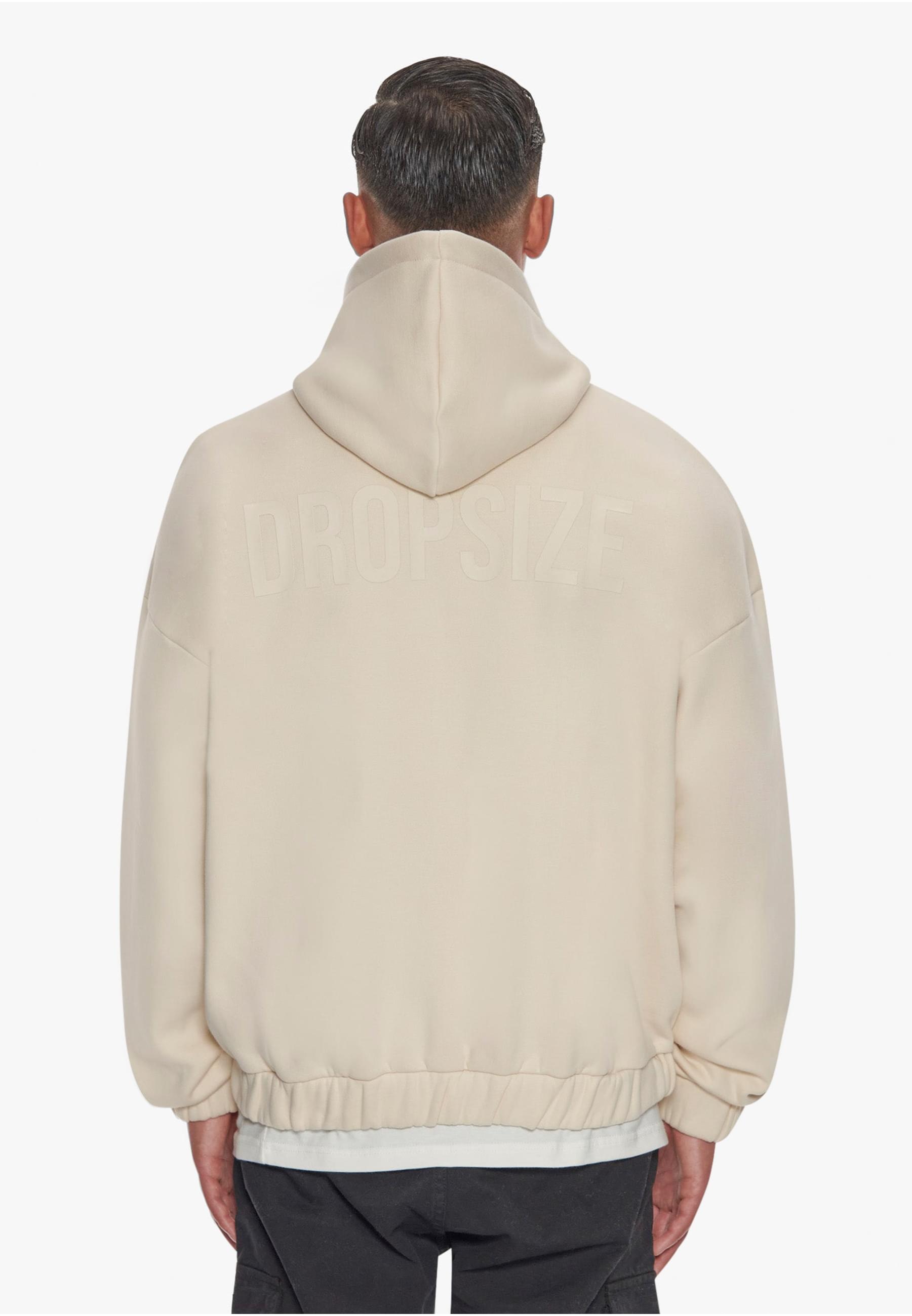 Dropsize Sweatjacke »Dropsize Herren Heavy Oversize HD Print Zip Hoodie«