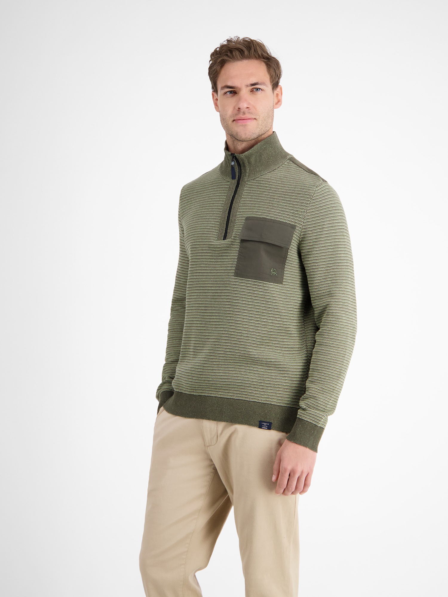 Thumbnail - LERROS Strickpullover "LERROS Stricktroyer in Strukturstrick"