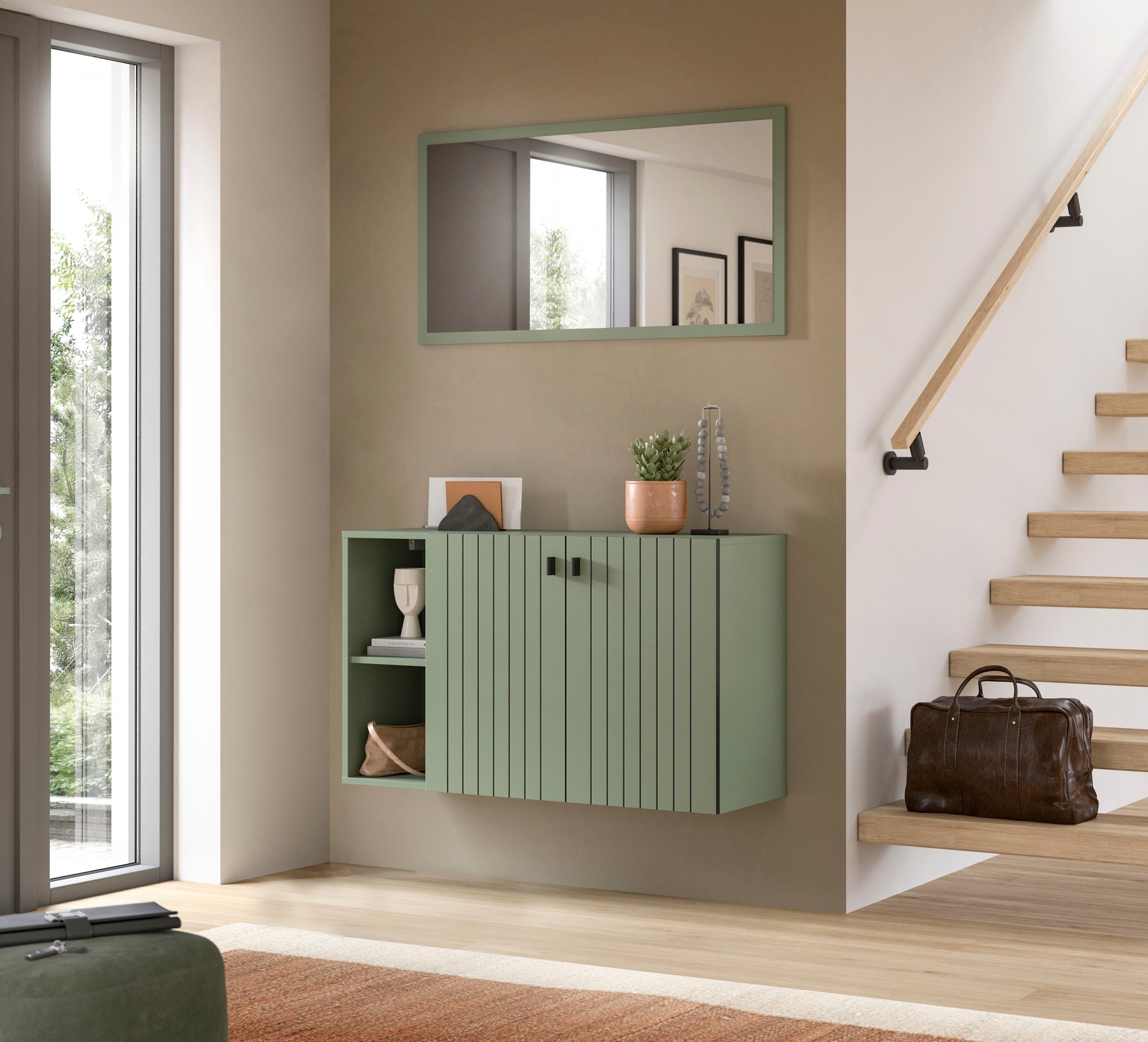 Home affaire Garderoben-Set "TATIO, 2-tlg. Garderobenkombination, Breite: 1 günstig online kaufen