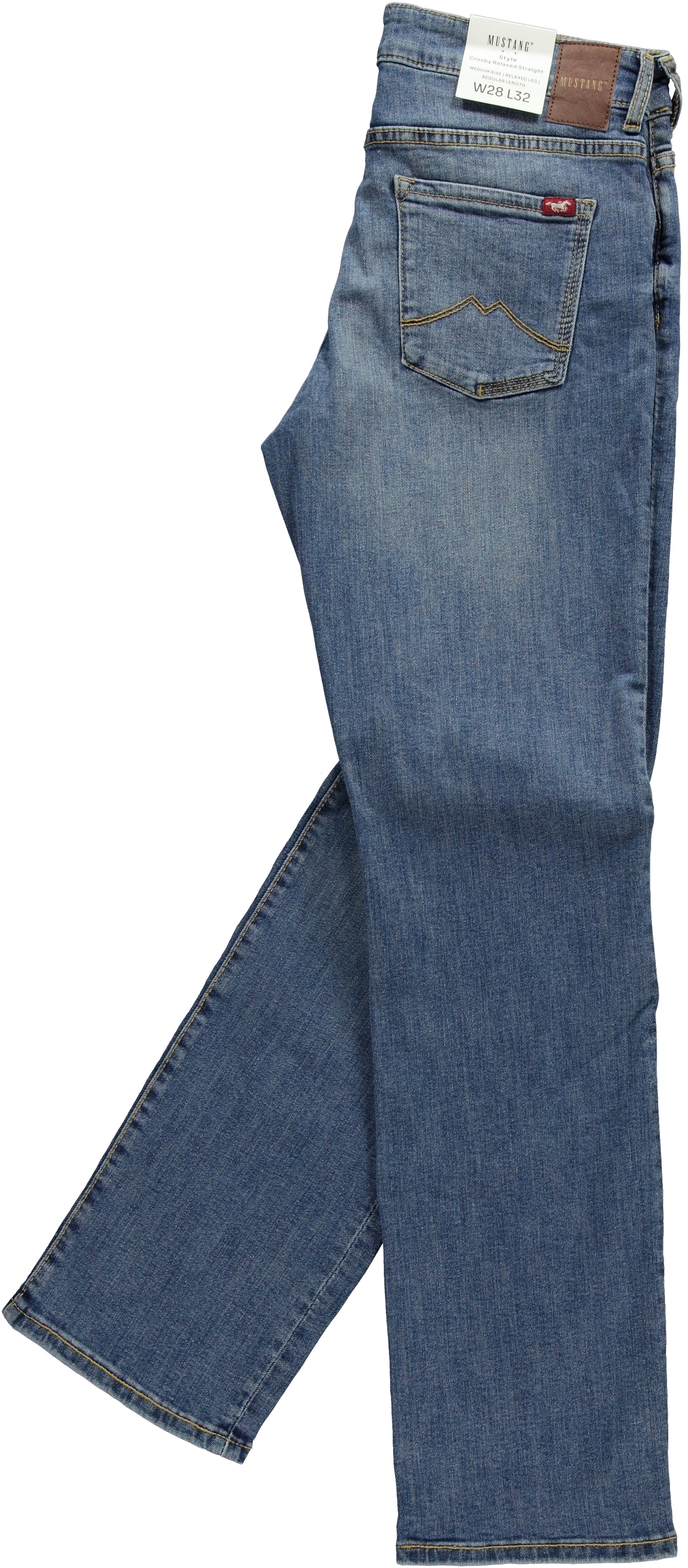 MUSTANG Straight-Jeans »Damen Style Crosby Relaxed Straight«