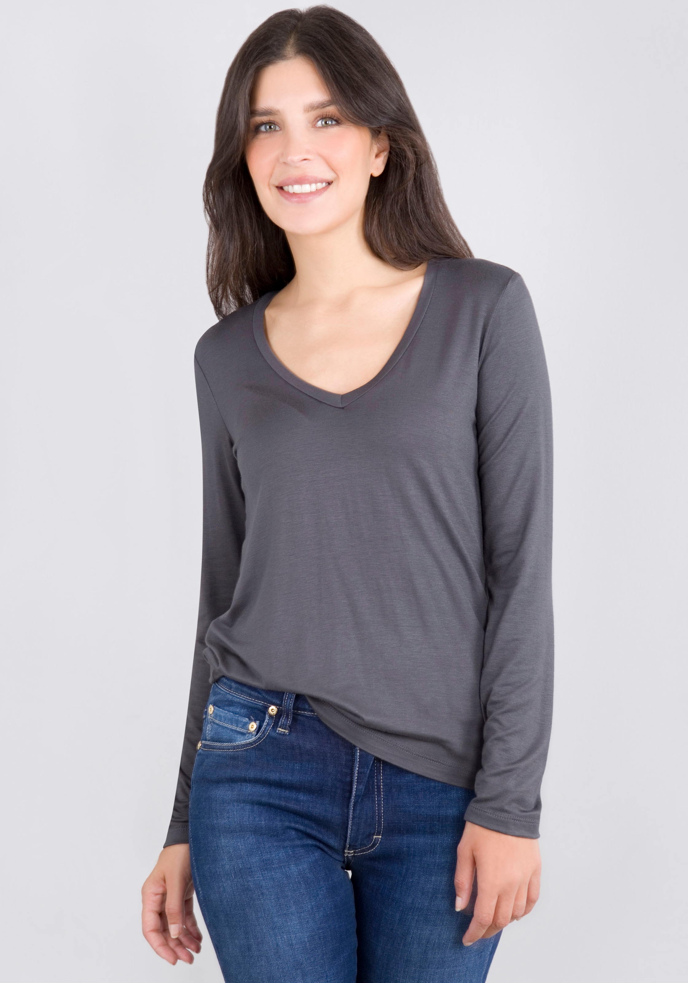 Please Jeans Langarmshirt