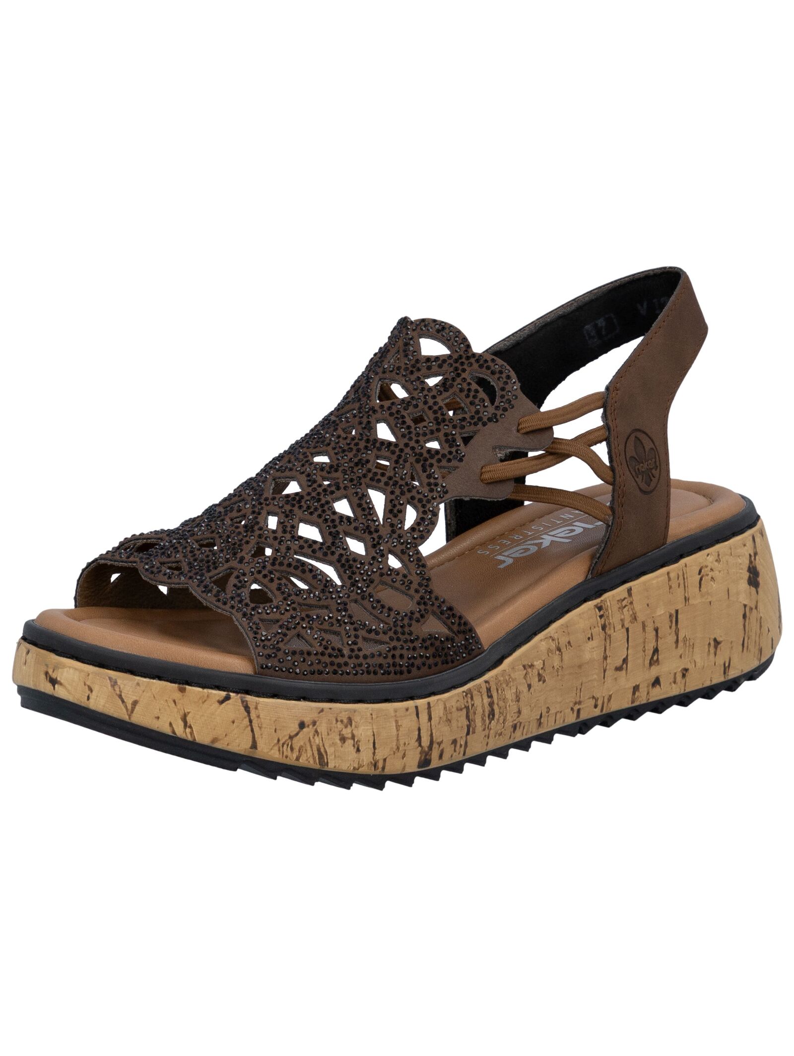 Rieker Riemchensandale "Rieker Sandalen Lederimitat"