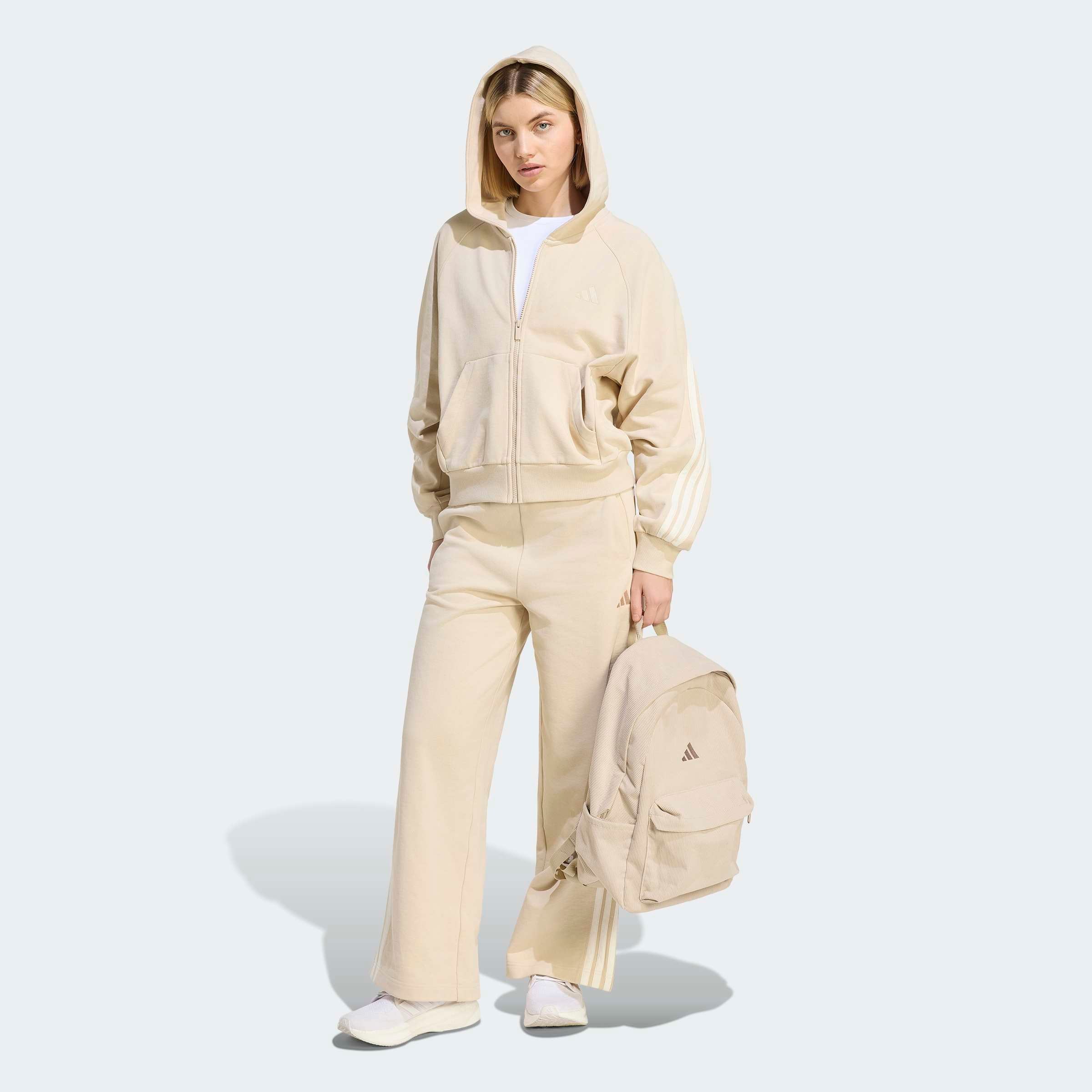 adidas Sportswear Kapuzensweatshirt »W AK 3S FZ HD«, für Erwachsene, mit Kapuze, in normaler Länge
