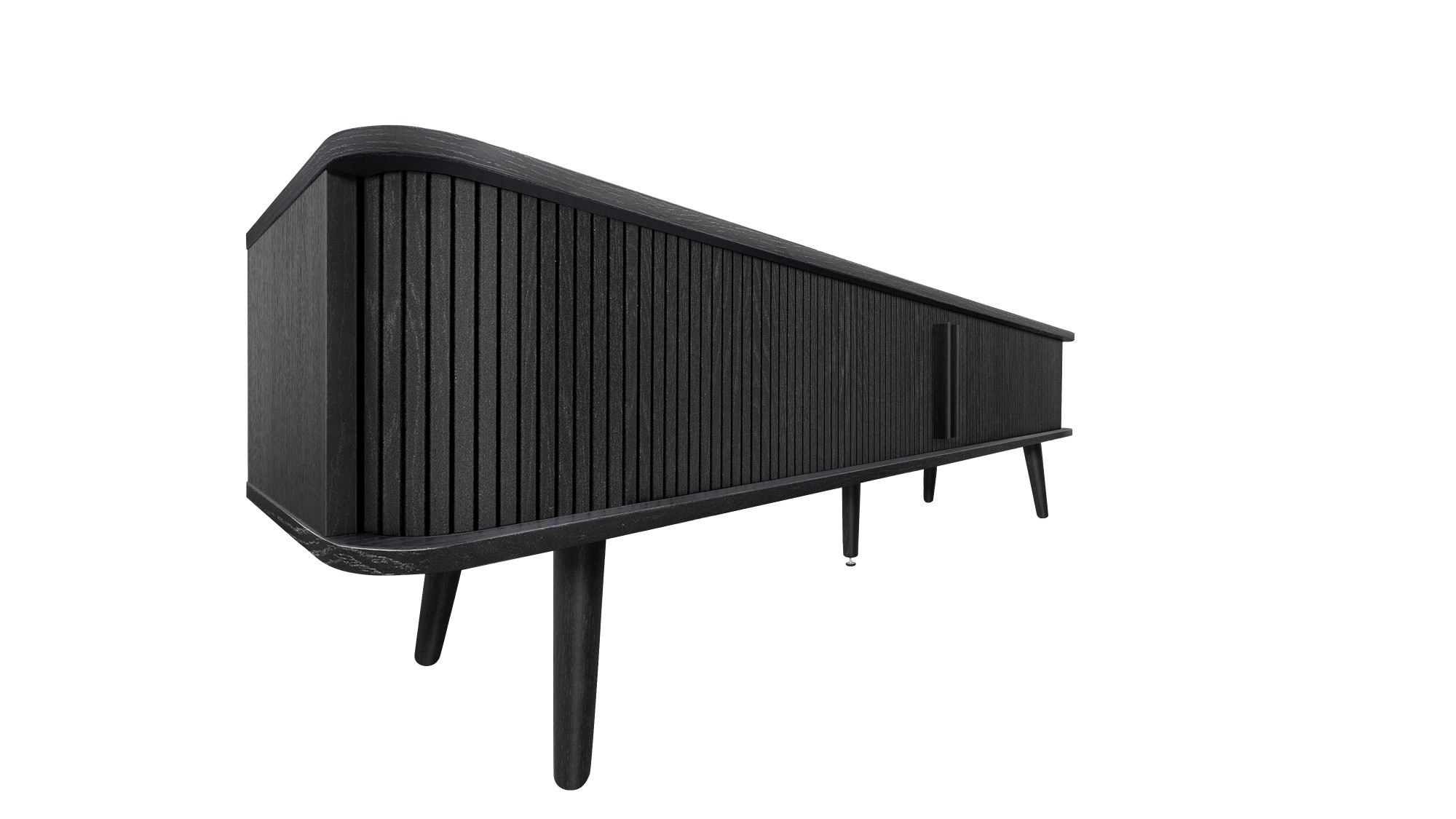 Woodman TV-Board "Rove" besonderes Design, in zwei Breiten, mit Eichenholzf günstig online kaufen