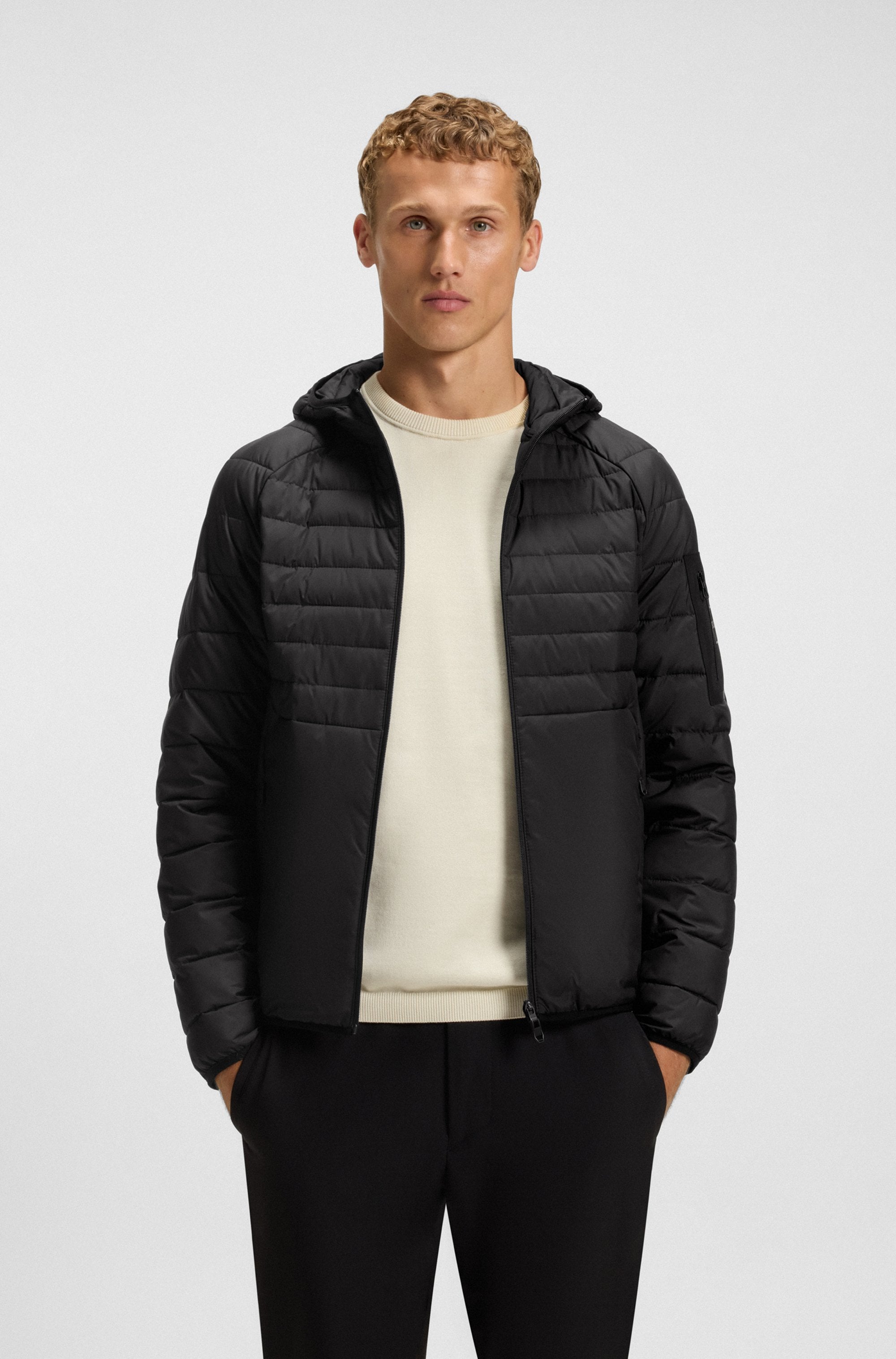 BOSS GREEN Steppjacke "OW Urbanex JT HD" mit Kapuze Kapuze, Regular Fit, re günstig online kaufen