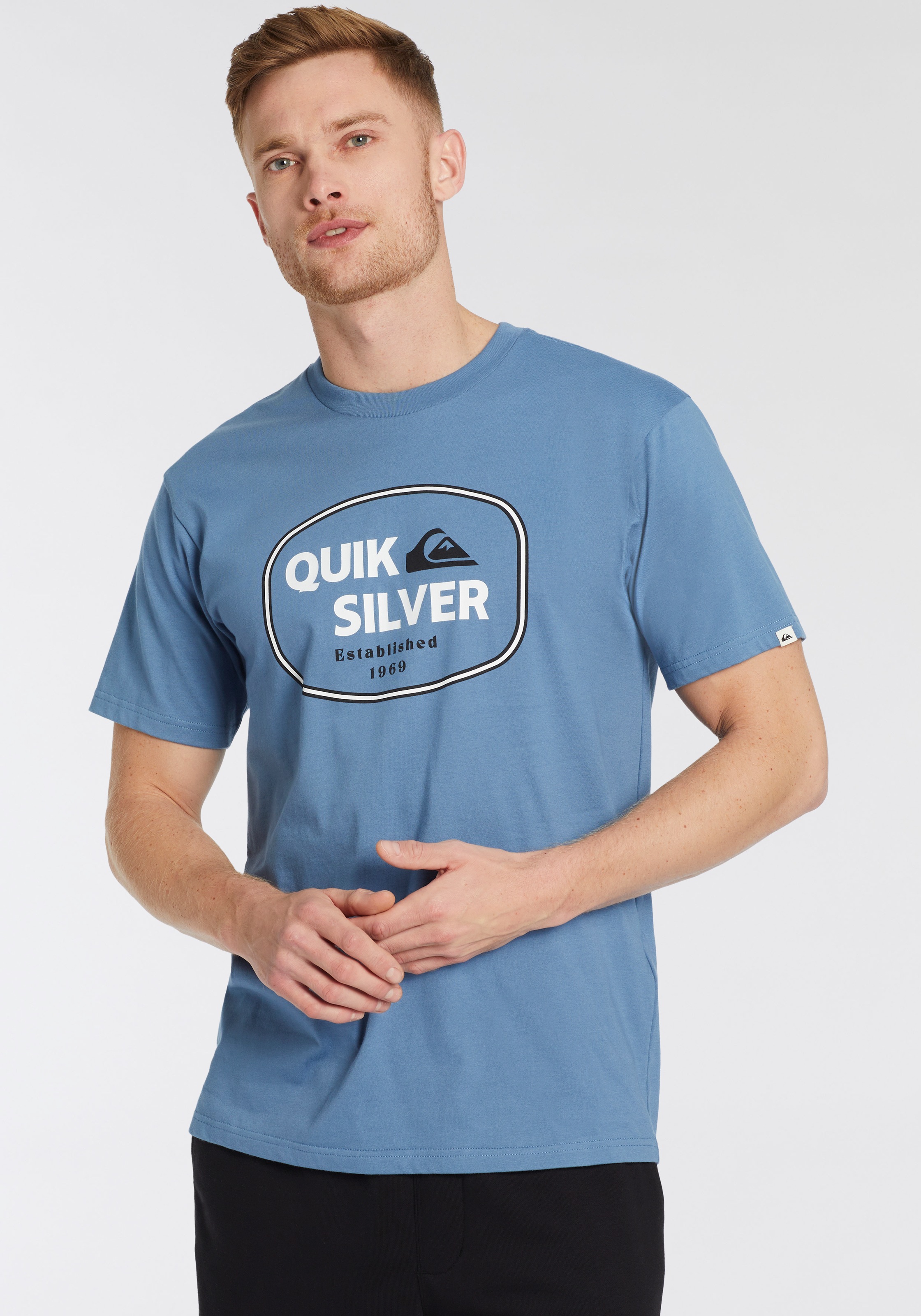 Quiksilver T-Shirt "JUST FRAMED LOCKUP SHORT SLEEVE PACK YM", 2 Stk. Doppel günstig online kaufen