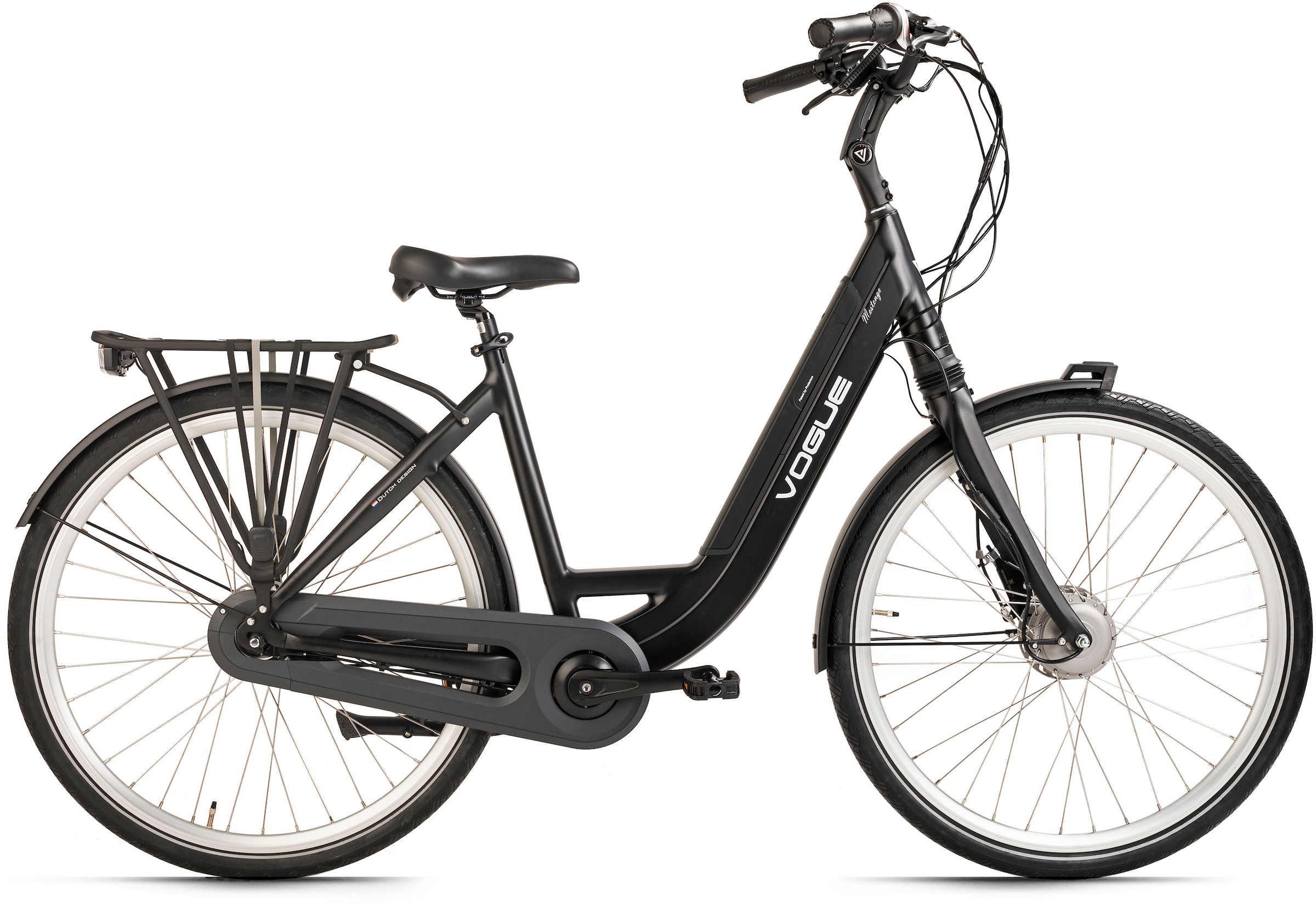 VOGUE BIKE E-Bike »Mestengo«, 7 Gang, Shimano, Nexus, Frontmotor 250 W, Pedelec, Elektrofahrrad für Damen, Cityrad