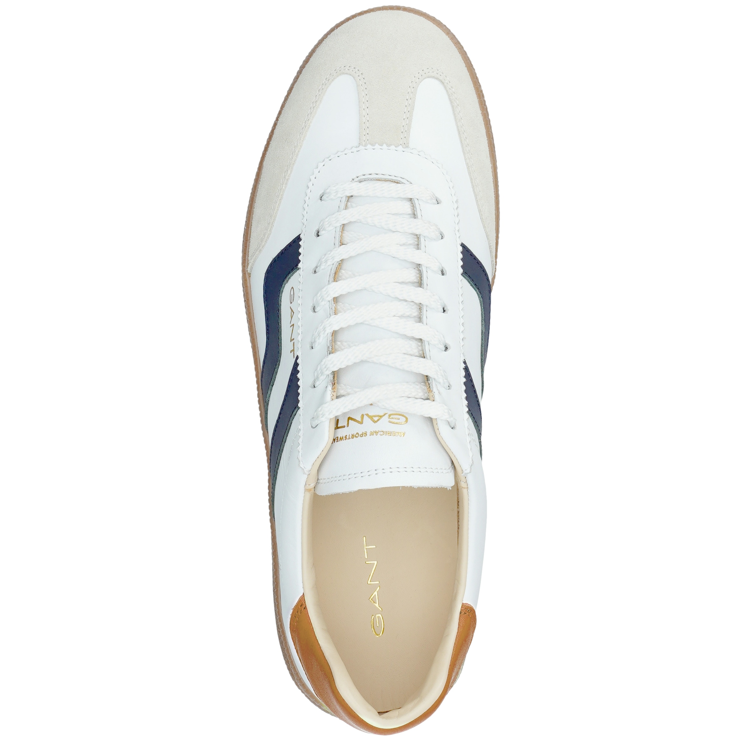 Gant Sneaker »Cuzmo«  Retro Sneaker, Schnürschuh mit Lederinnensohle