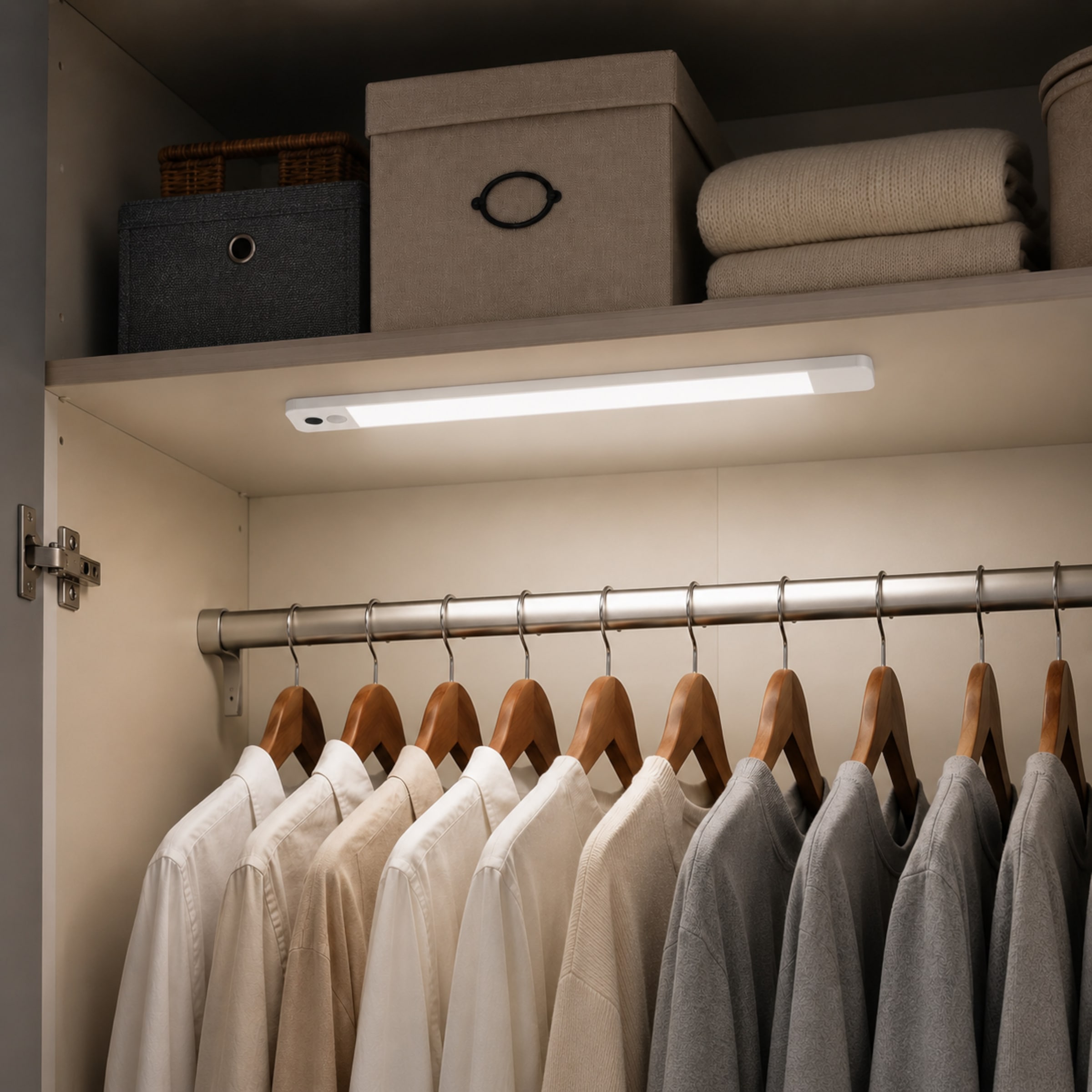 Hanseatic LED Unterbauleuchte »/ Schrankbeleuchtung / Lichtleiste LUBLUGHK223« LED-Modul 1 Stk. Neutralweiß Akkubetrieb, 4000 K