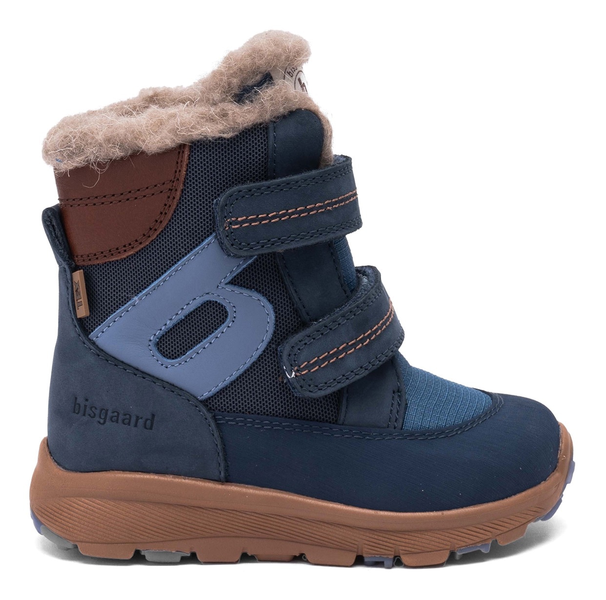 Bisgaard Winterstiefel »spencer tex«, Winterboots mit Lammwolle, Größenschablone zum Download