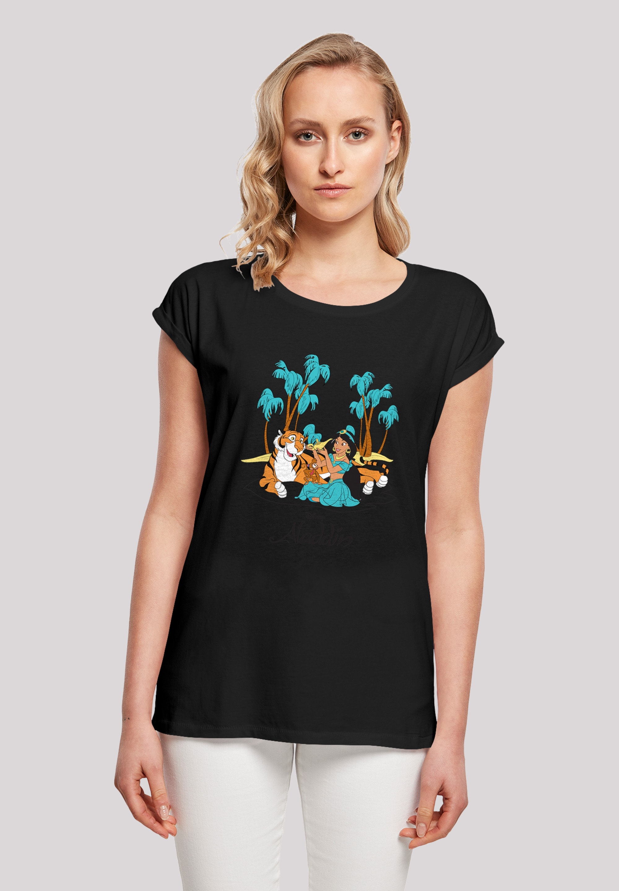 F4NT4STIC T-Shirt "Aladdin Jasmine Abu Rajah Beach", Print günstig online kaufen