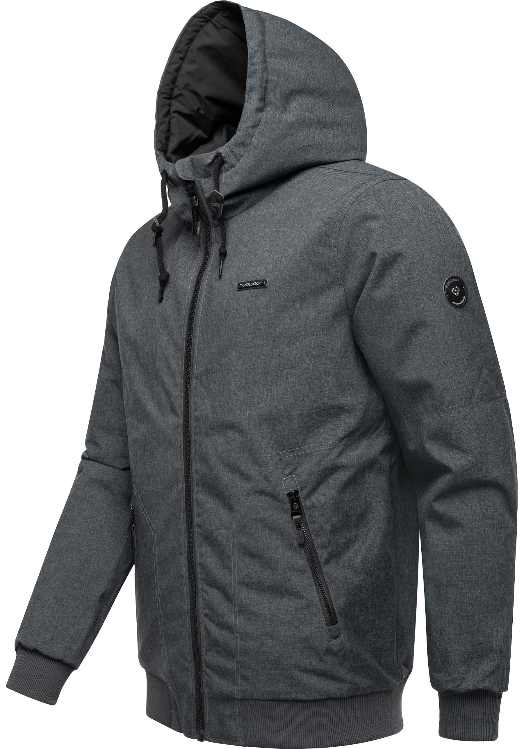 Ragwear Winterjacke »Stewie«, mit Kapuze, wasserdichte Herren Outdoorjacke mit großer Kapuze