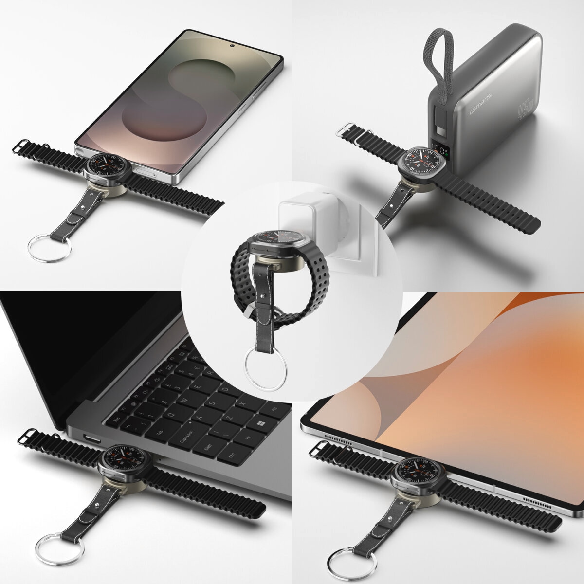 4smarts Wireless Charger »Wireless Charger für Samsung Watch«