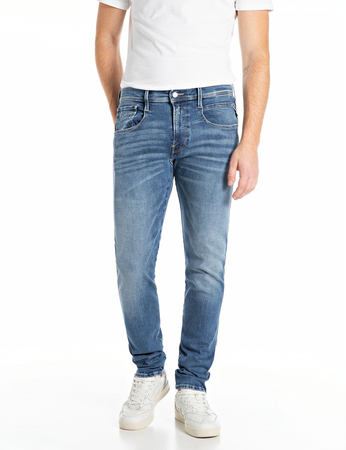 Replay Slim-fit-Jeans "Anbass" günstig online kaufen