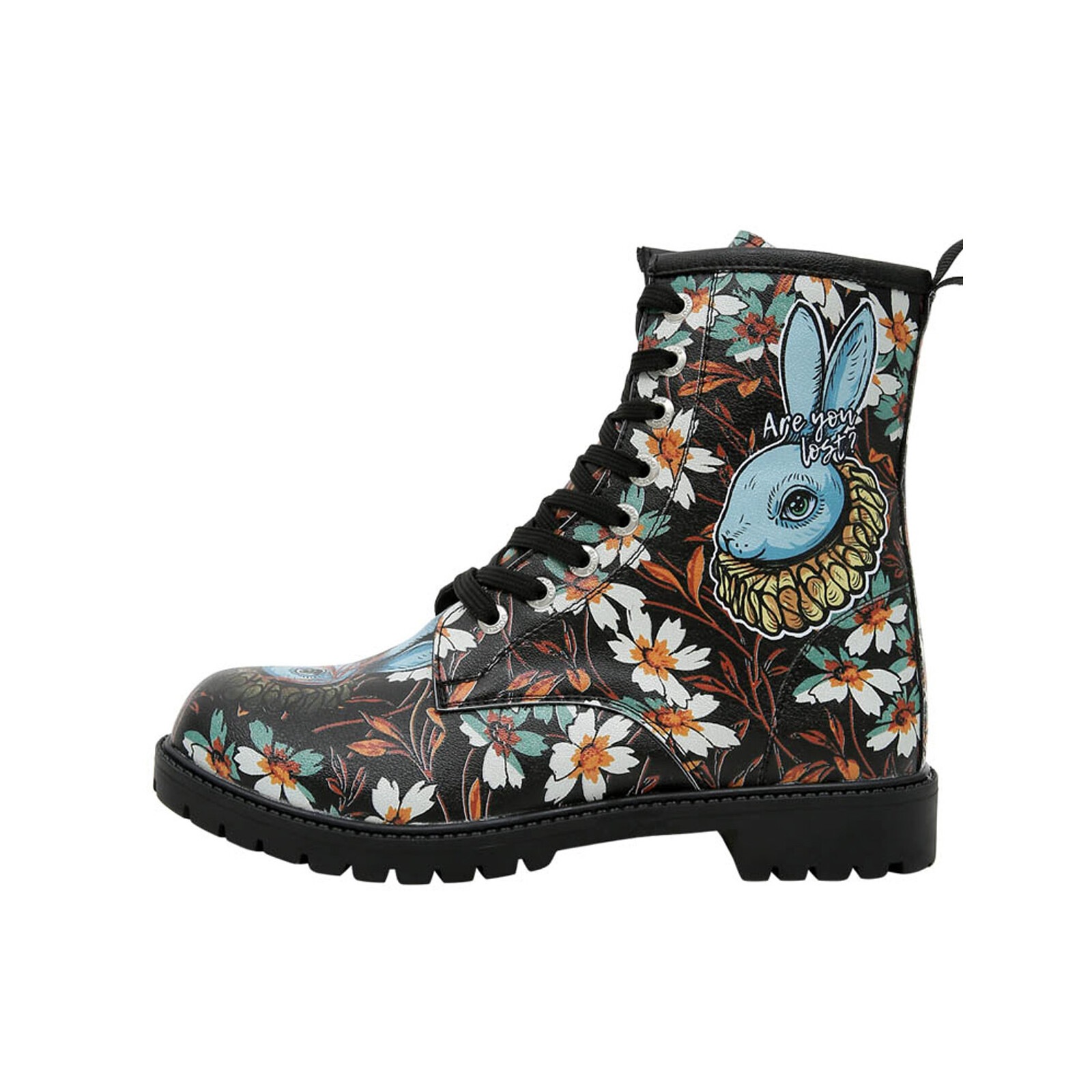 DOGO Schnürboots "Long Boots Schnürstiefel Are You Lost Damen Stiefeletten, günstig online kaufen