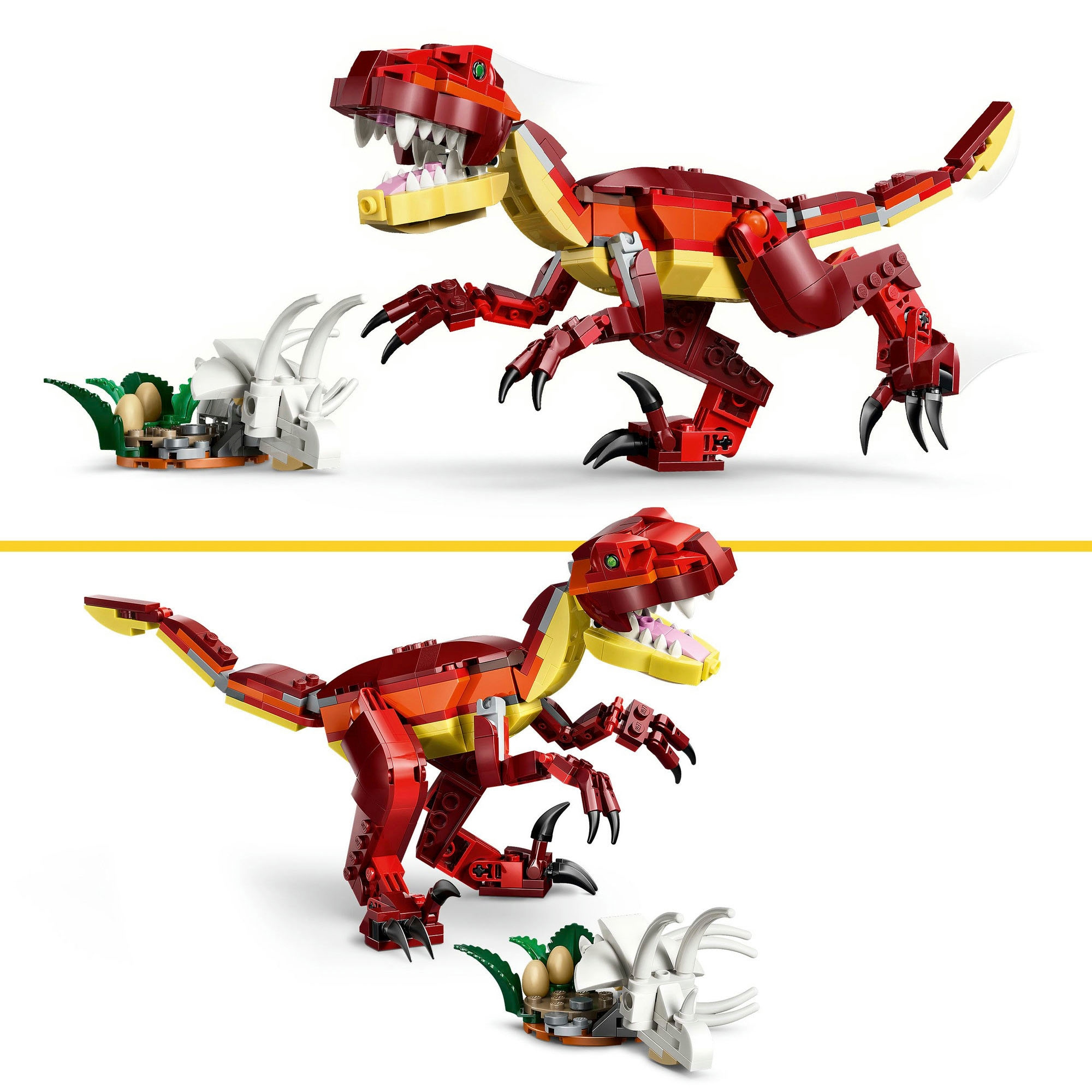 LEGO® Konstruktionsspielsteine »Wilder Dinosaurier (31379), LEGO Creator« Made in Europe