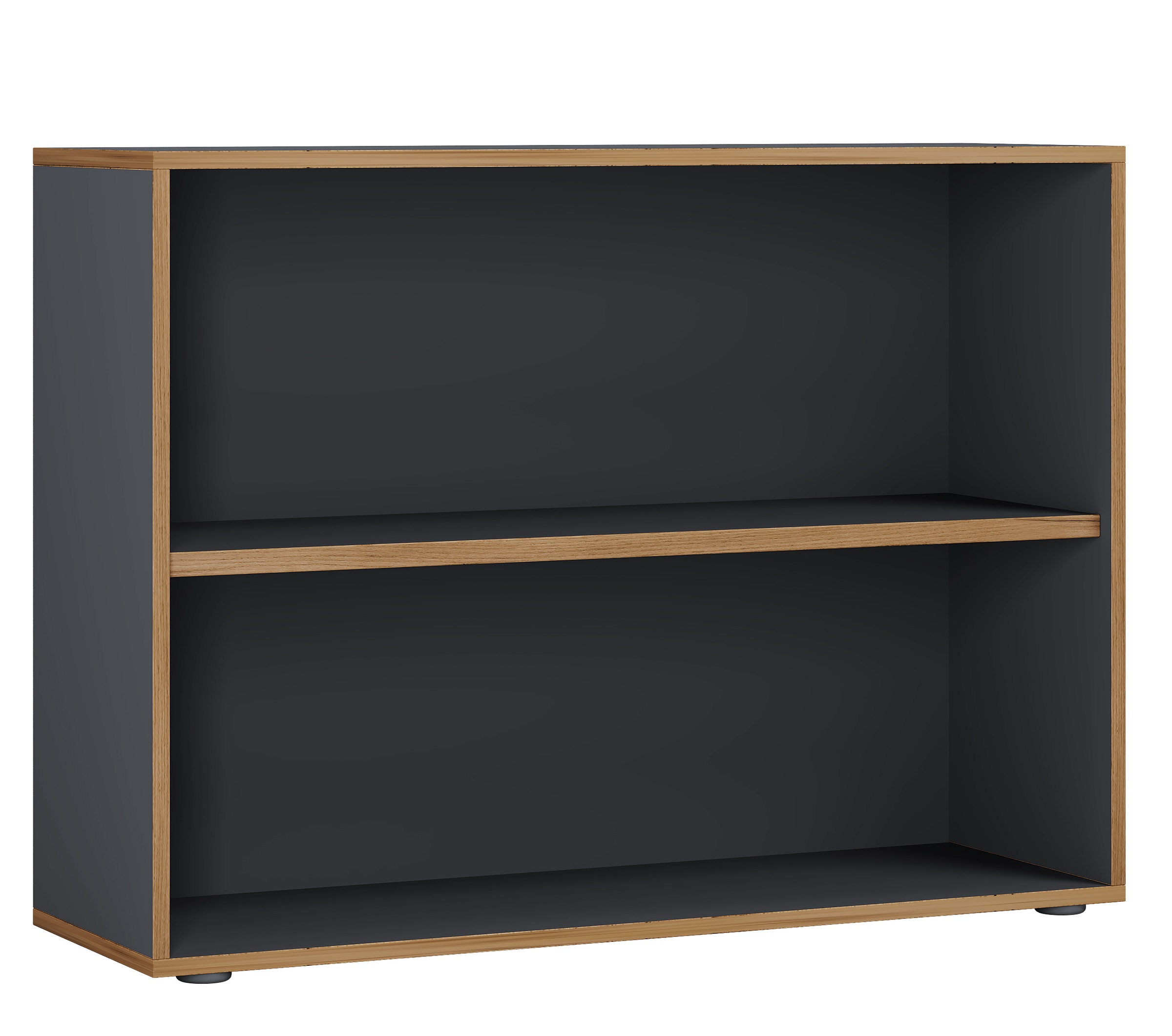 VCM Bücherregal »Holz Büro Regal Bücher Ordner Aktenregal Salia 2f«