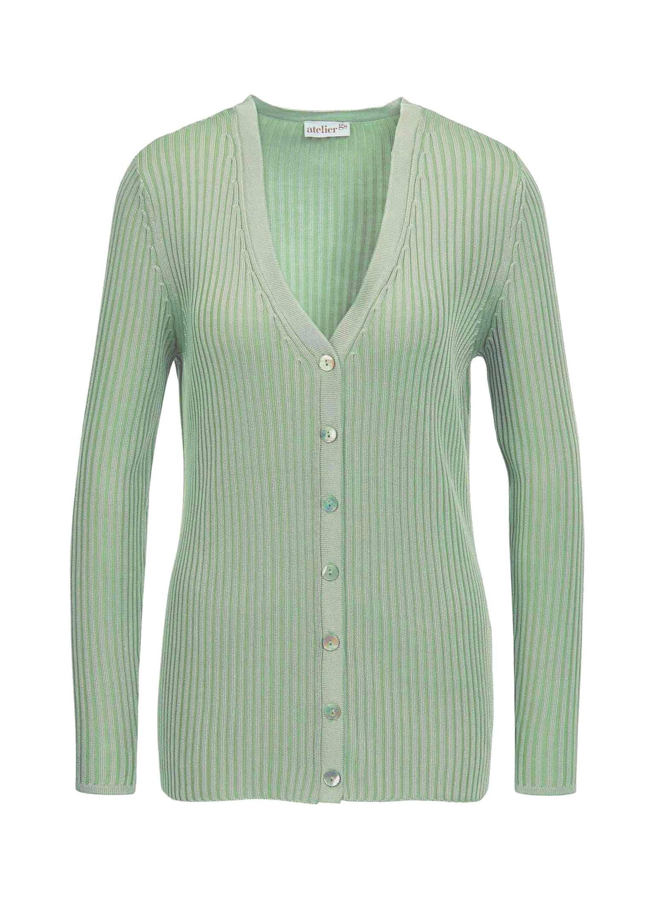 GOLDNER Strickjacke "Pflegeleichte Strickjacke in hochwertiger Rippenstrukt günstig online kaufen