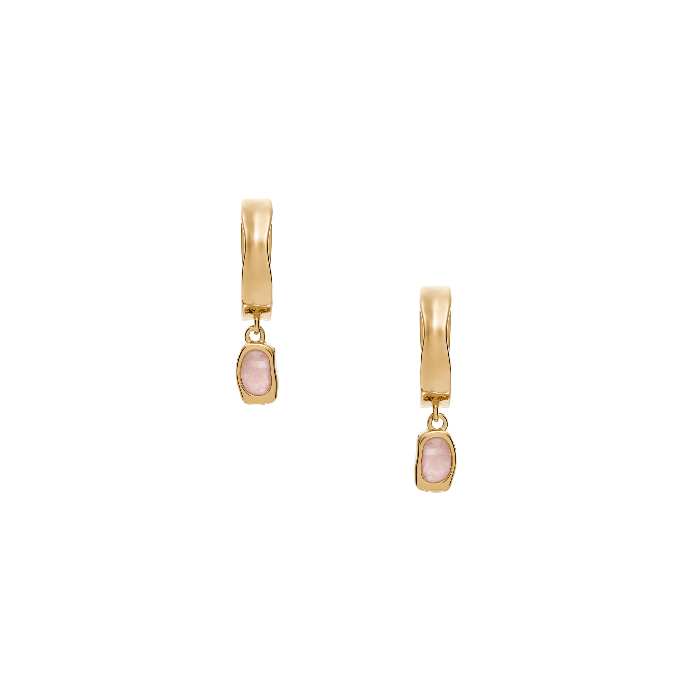 Skagen Paar Creolen »Schmuck Geschenk Edelstahl ANJA QUARTZ, SKJ1864710«, mit Quarz