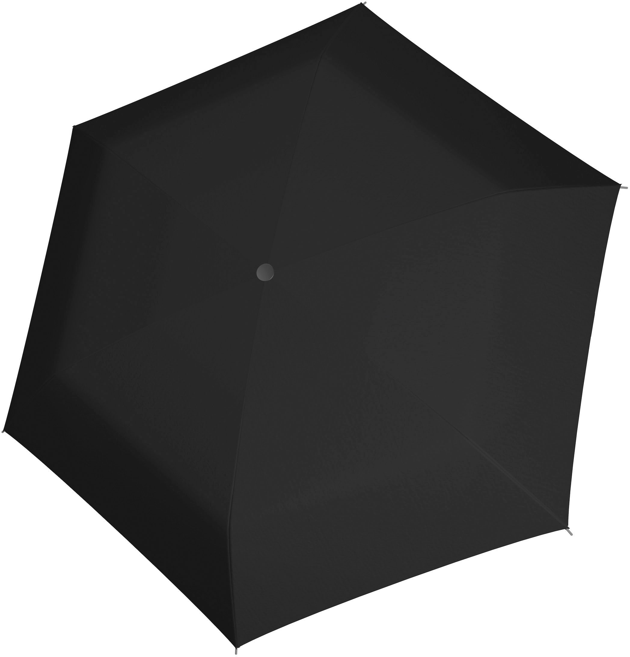 Slim black« derby »Micro Taschenregenschirm