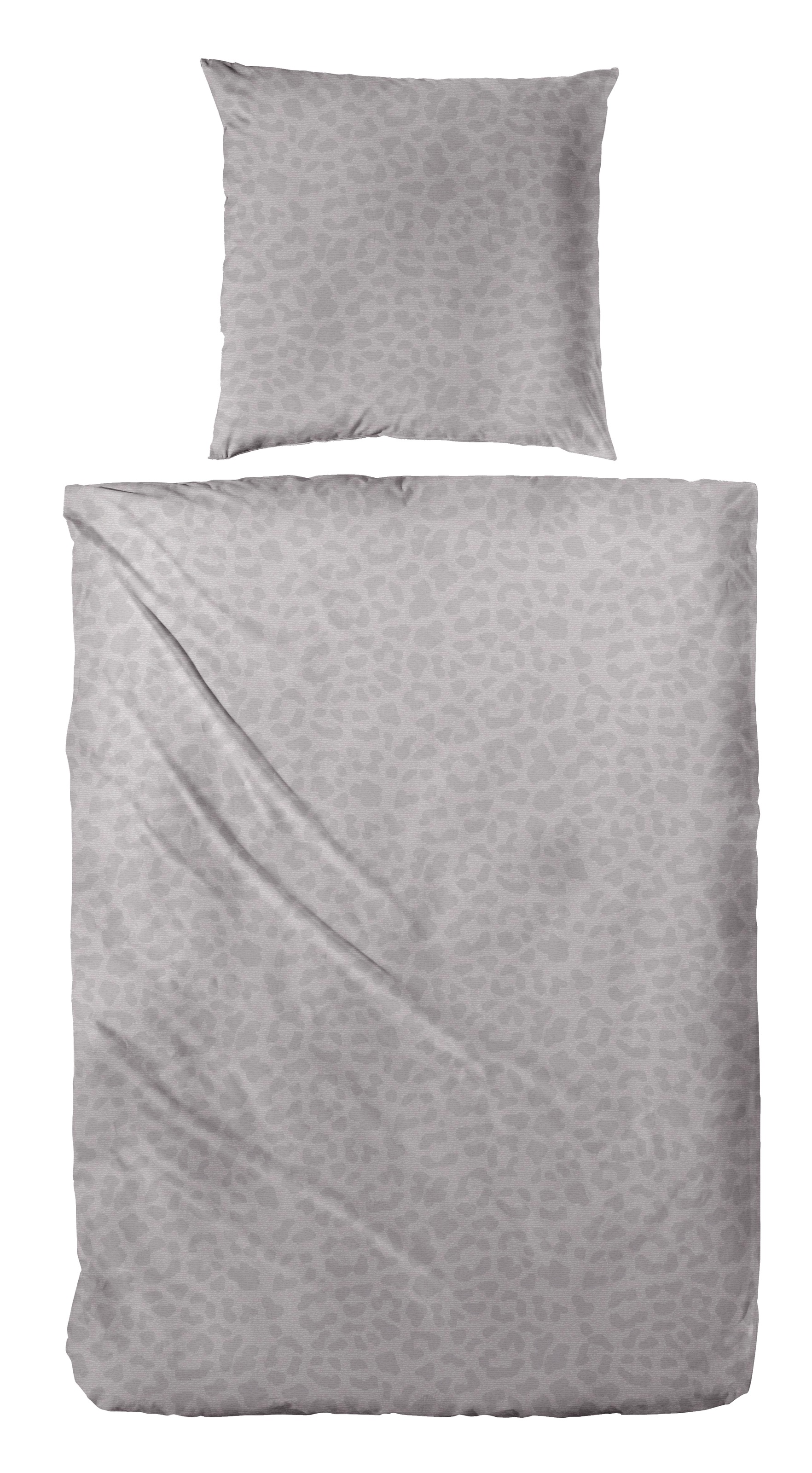 Primera Bettwäsche "Biber-Bettwäsche Leo" 2 Stk. mit dezentem Leo-Design günstig online kaufen