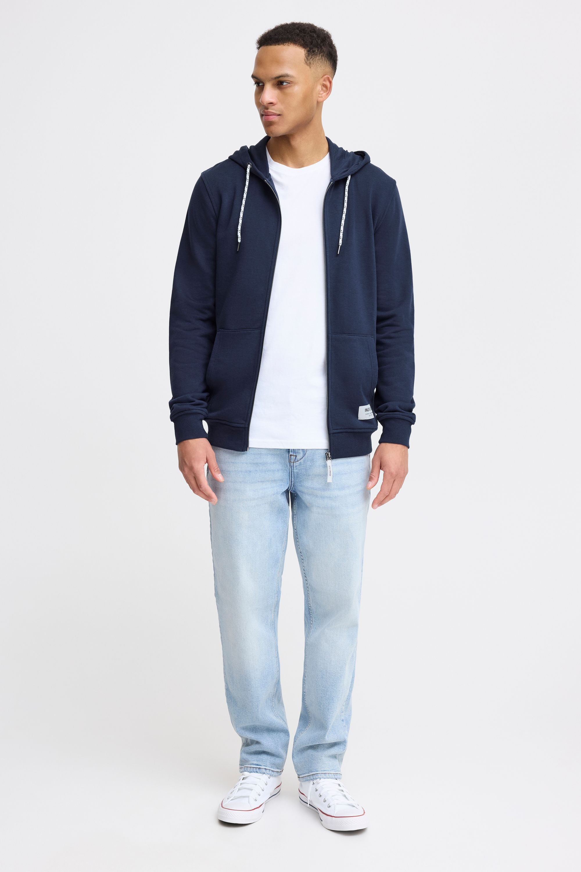 Indicode Kapuzensweatjacke "Kapuzenfleecejacke IDPlayno" günstig online kaufen