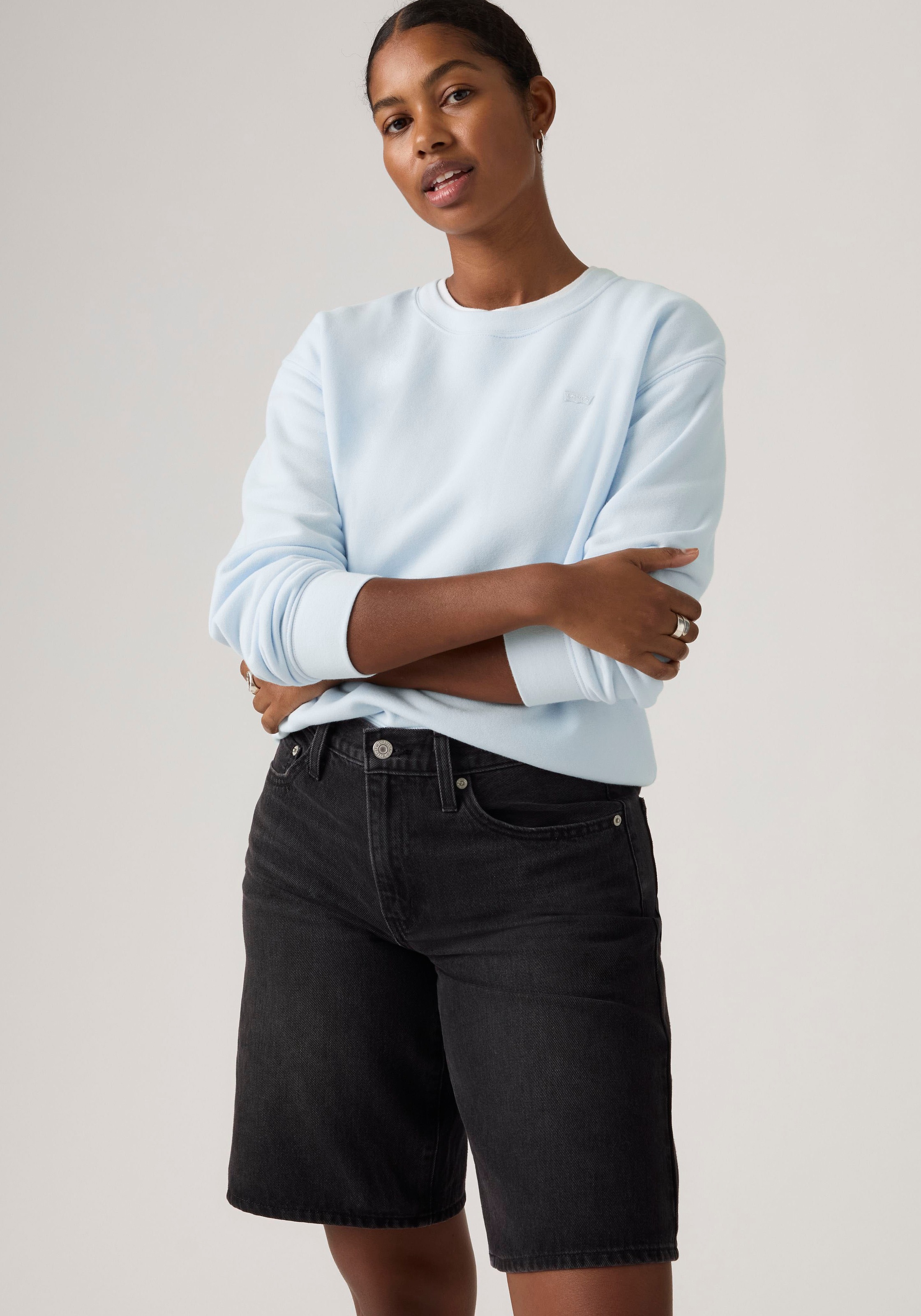 Levis Sweatshirt "EVERYDAY CREW SWEATSHIRT", mit kleinem Logo auf der Brust günstig online kaufen