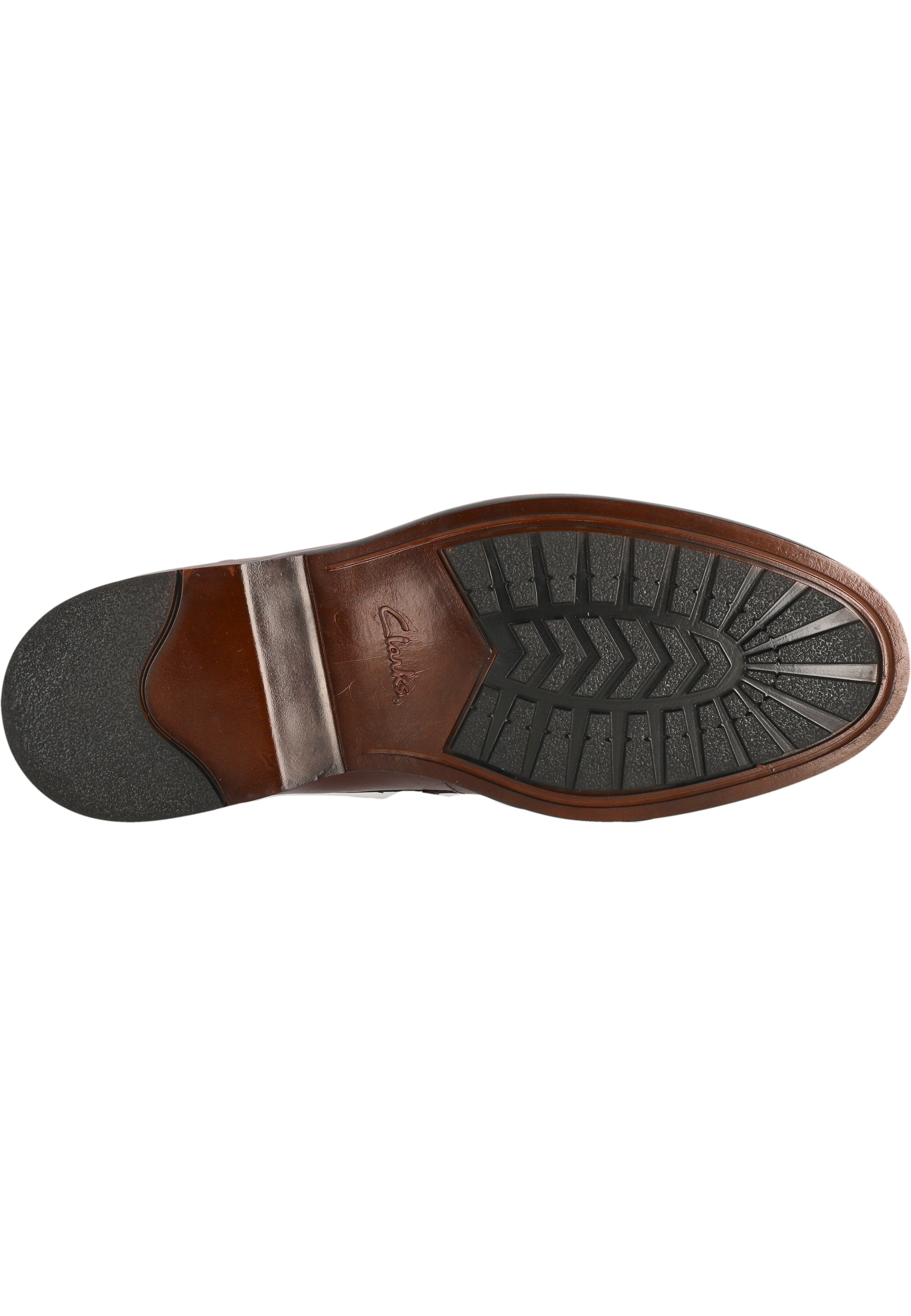 Clarks Slipper »Aldwin Step«, mit bequemer Dämpfung