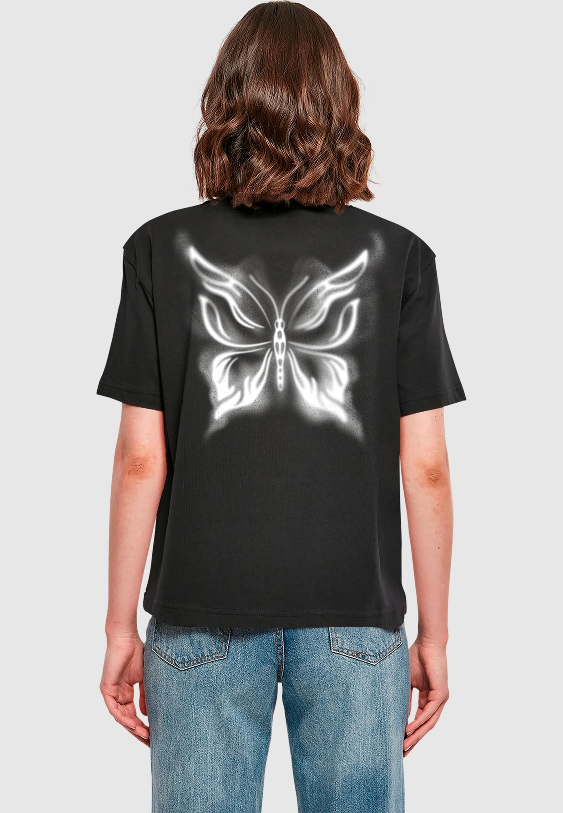 Miss Tee T-Shirt »Miss Tee Karma Butterfly Tee«, (1 tlg.)