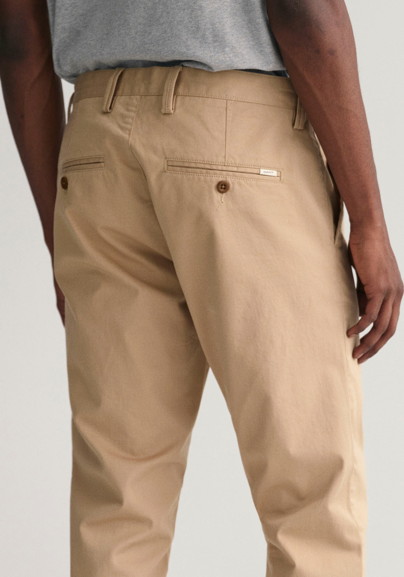 Gant Chinohose "SLIM TWILL CHINOS", mit gefütterten Seitentaschen günstig online kaufen