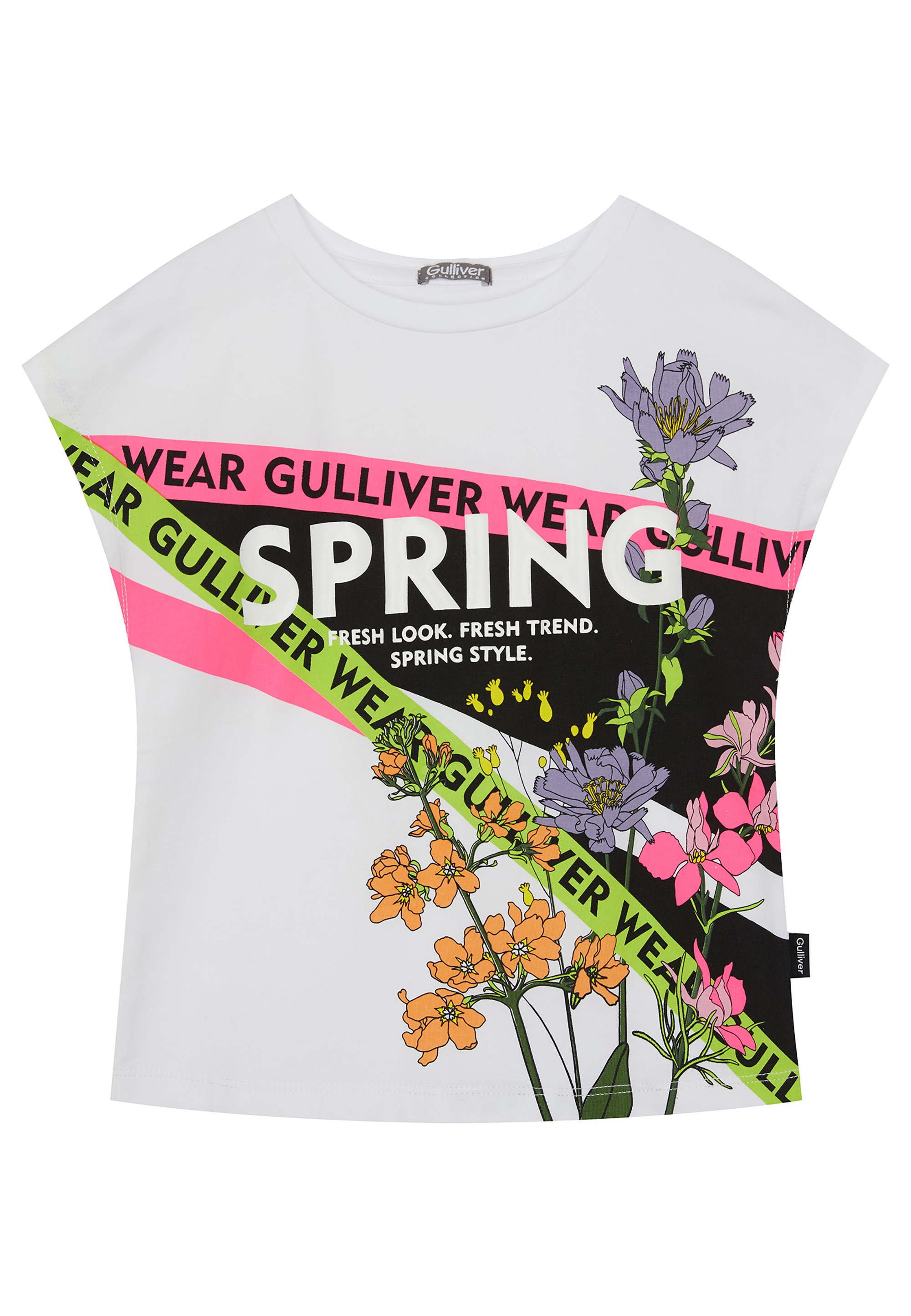 Gulliver T-Shirt, mit modischem Blumen-Print
