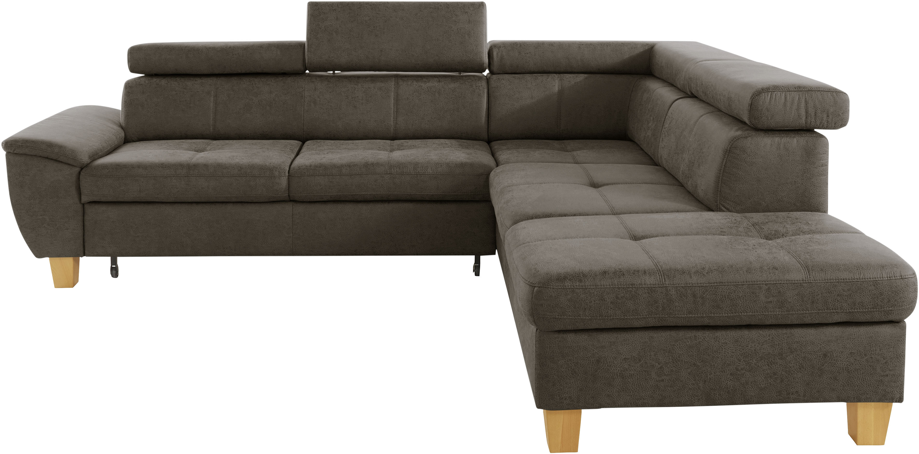 Thumbnail - exxpo - sofa fashion Ecksofa "Enya, aufwendige Detailverarbeitung, hoher Sitzkomfort, bequem, L-Form", mit Kopfteilverst...