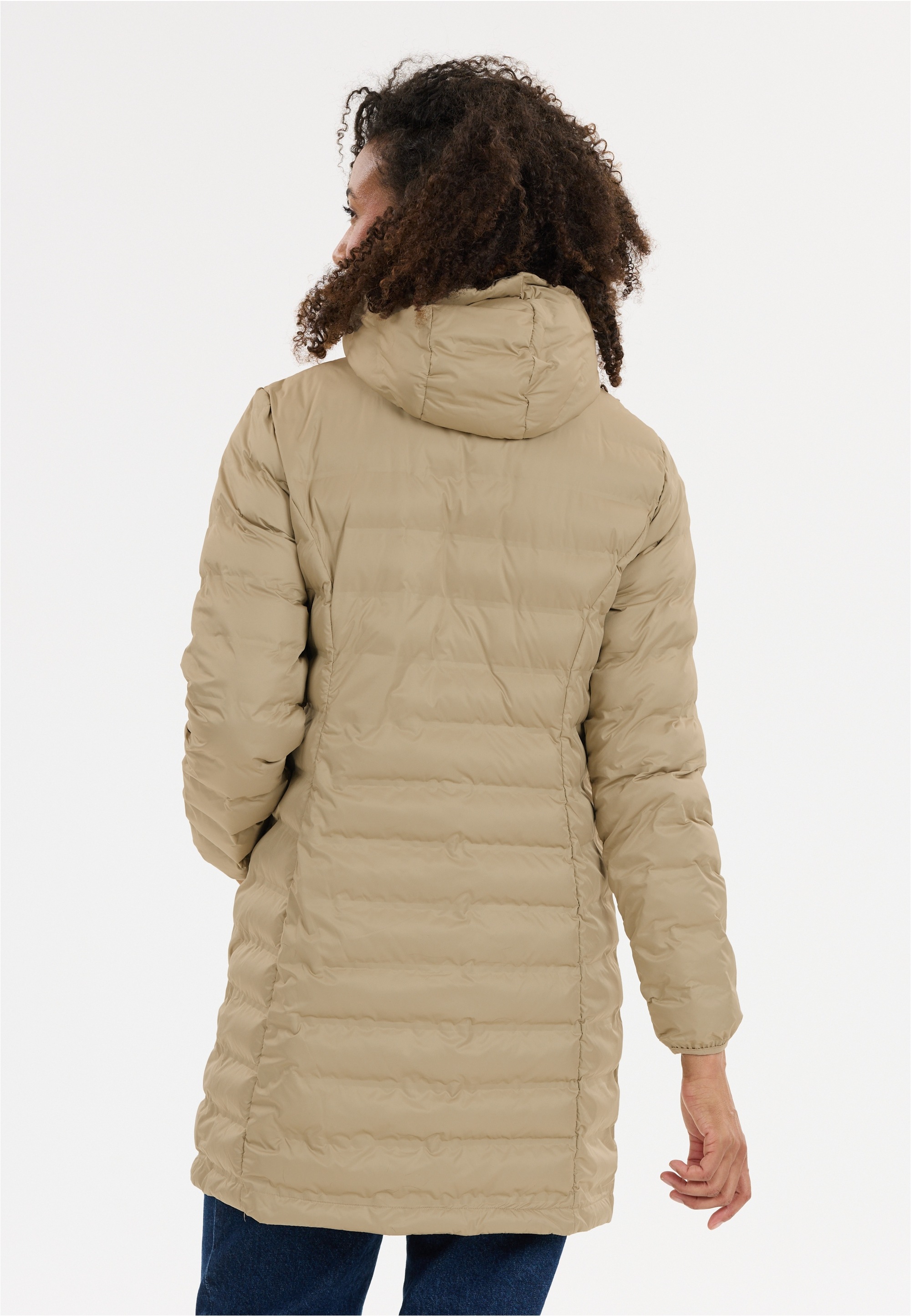Laufjacke WHISTLER "Froze", Damen, Gr. 36, braun, 100% Polyester, kariert, unifarben, normal, ohne Ausschnitt, Jacken, aus atmungsaktivem Material 3