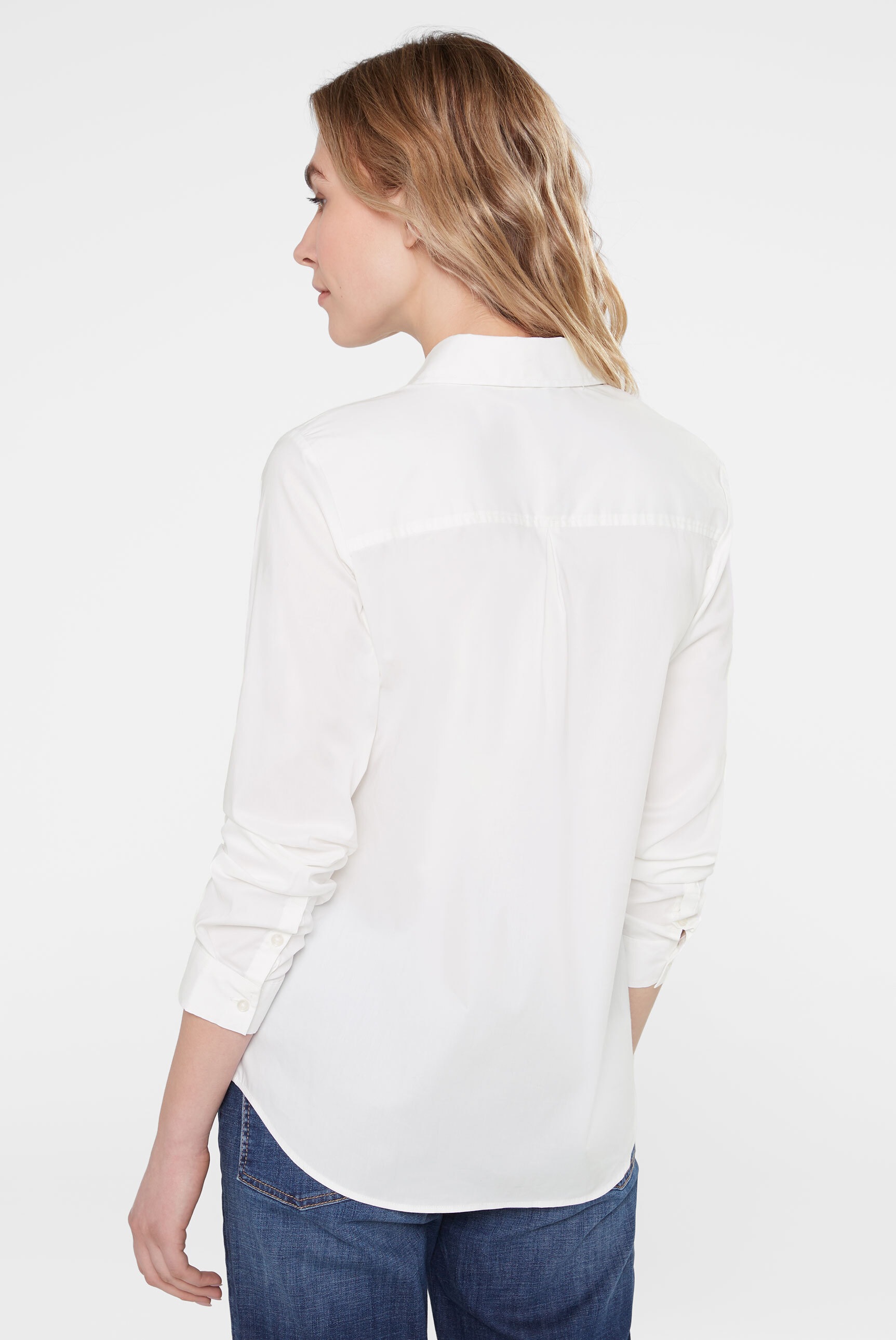 SENSES.THE LABEL Langarmbluse, mit Baumwolle