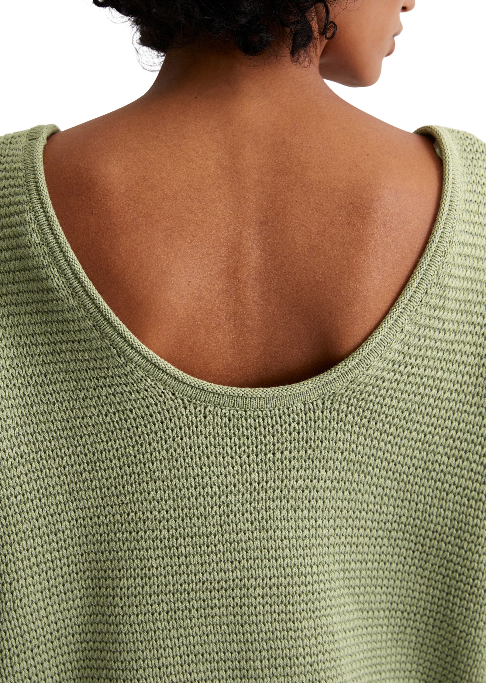 Marc O'Polo Rundhalspullover »aus Organic Cotton«