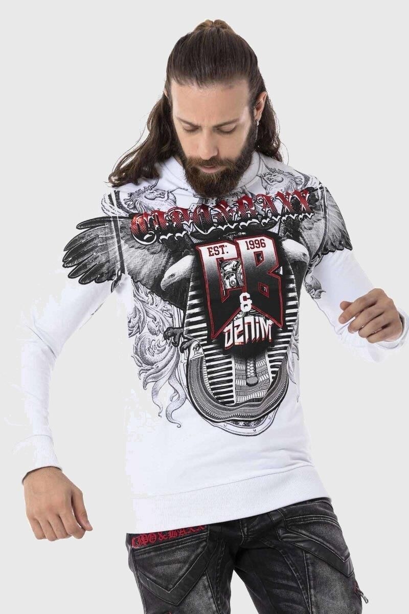 Cipo & Baxx T-Shirt »Sweatshirts«, mit coolem Print