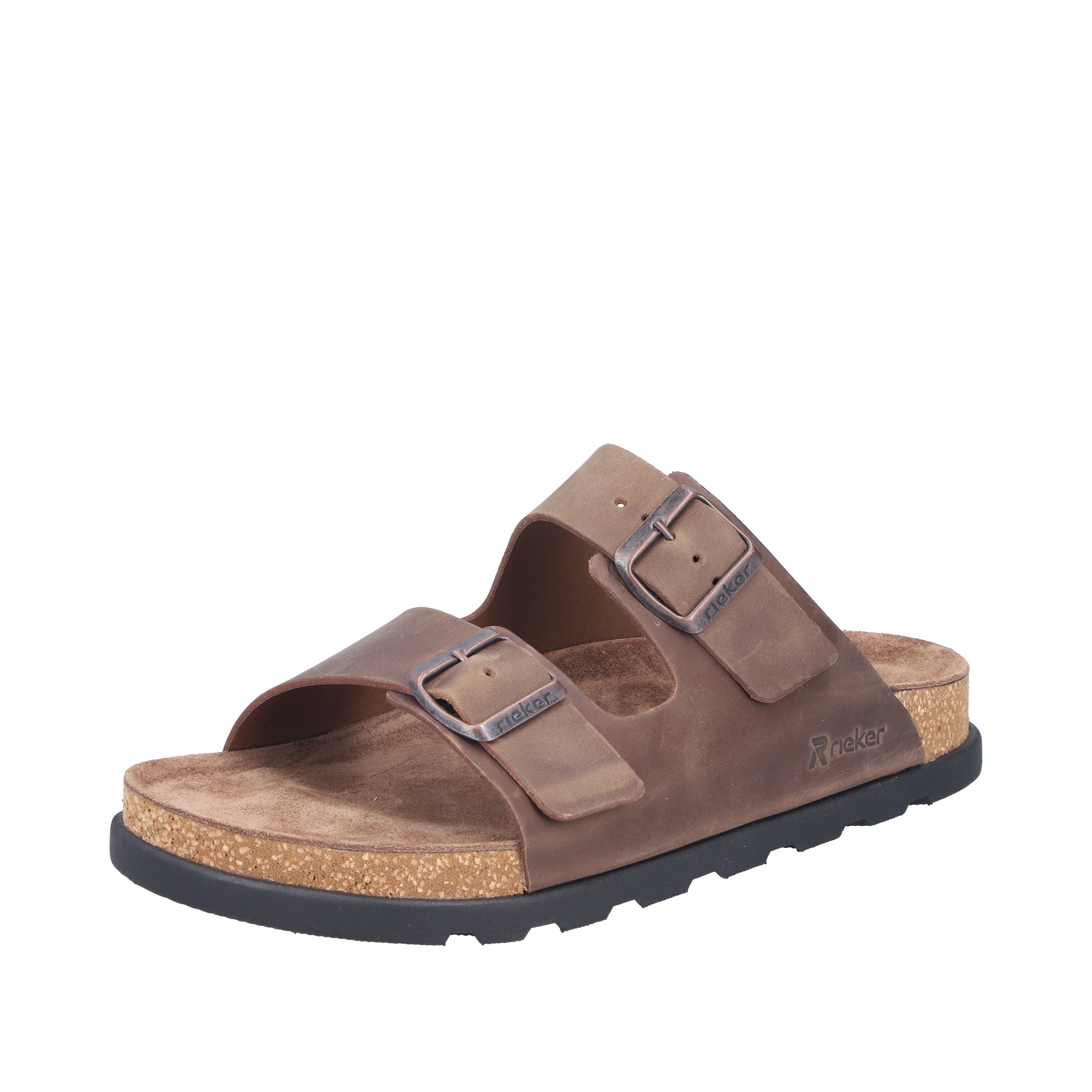 Rieker Pantolette  Sommerschuh, Strandschuh, Hausschuh mit bequemem Fußbett