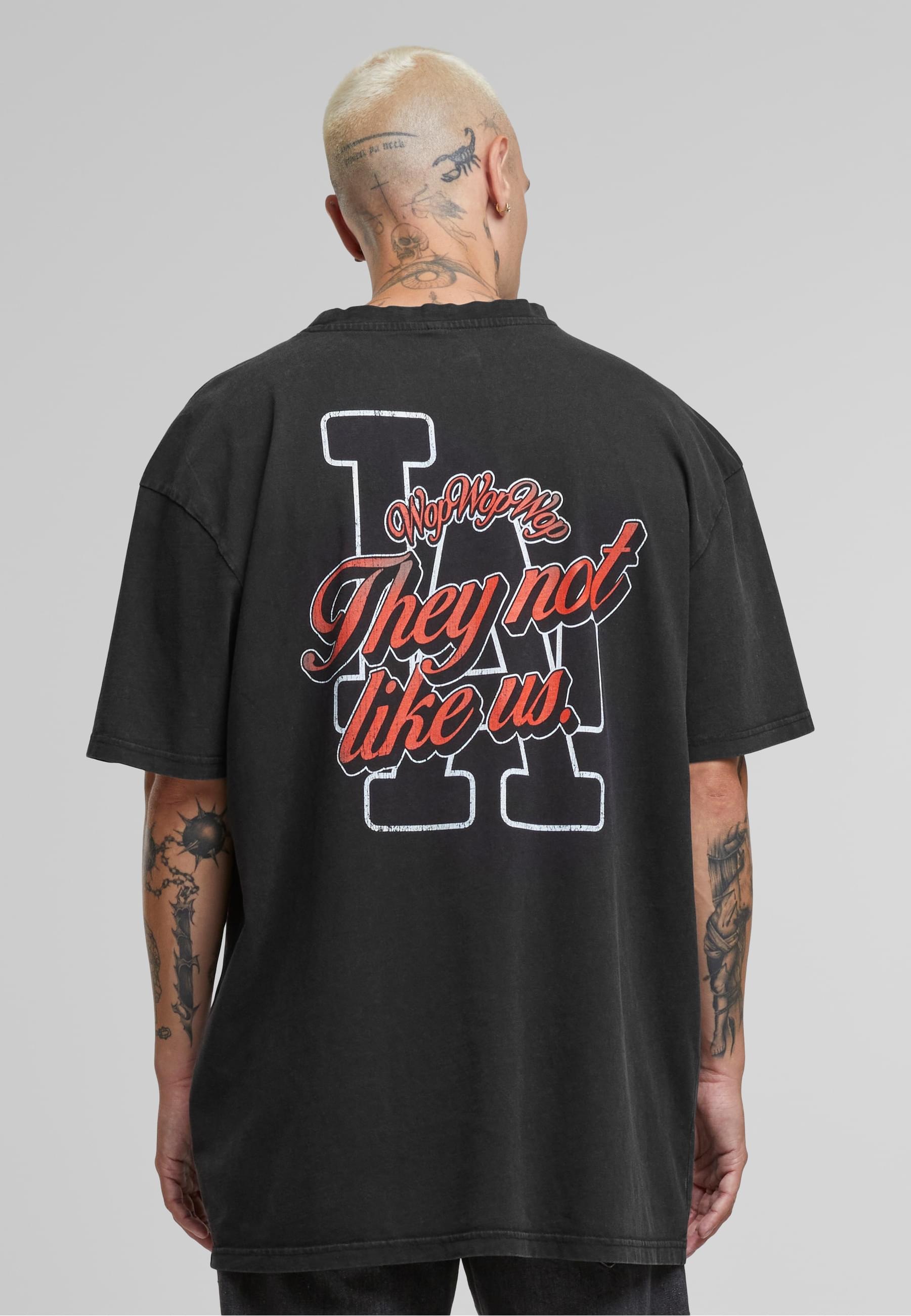 Upscale by Mister Tee T-Shirt »Upscale by Mister Tee L.A Not Like Us Acidwash Oversize Tee«, (1 tlg.)