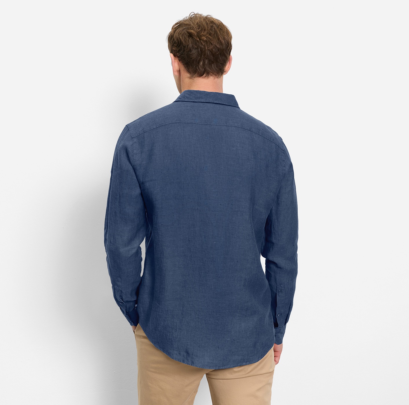 OLYMP Leinenhemd Kentkragen, casual günstig online kaufen