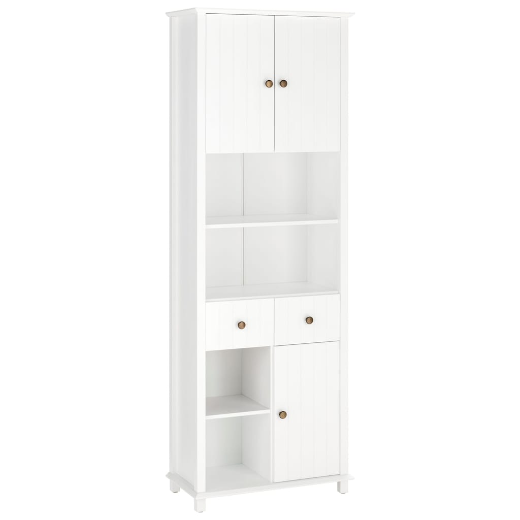 Home affaire Hochschrank »Vili«, Breite 60 cm, 2 Schubkästen, 3 Türen